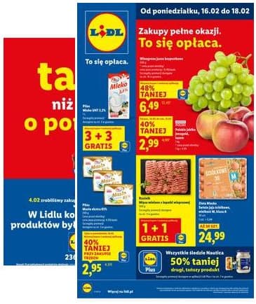 Lidl Lenkija - OFERTA WAŻNA OD 16.02 DO 18.02 2026-02-16 – 2026-02-18