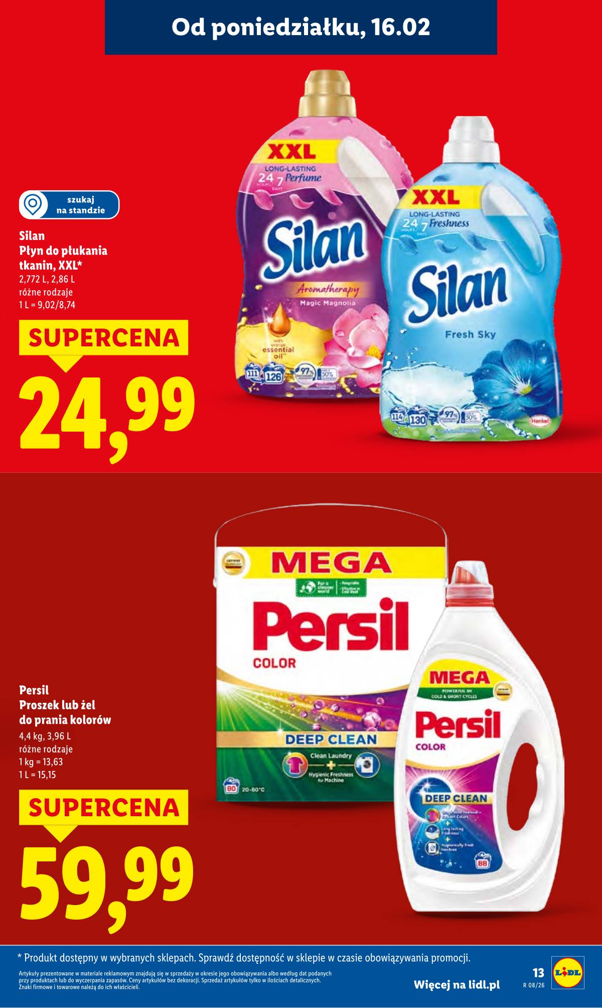 Lidl Lenkija - OFERTA WAŻNA OD 16.02 DO 18.02 13 puslapis