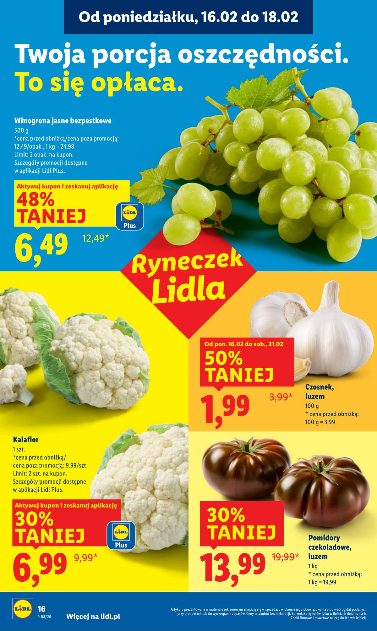 Lidl Lenkija - OFERTA WAŻNA OD 16.02 DO 18.02 16 puslapis