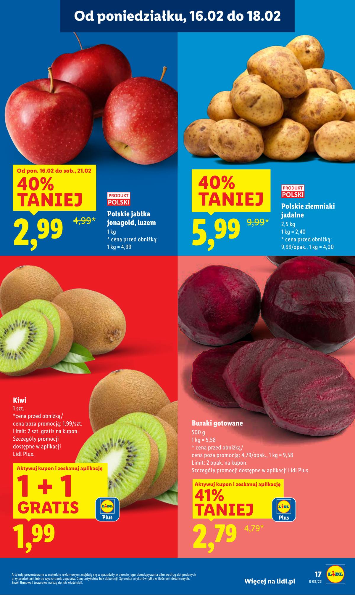 Lidl Lenkija - OFERTA WAŻNA OD 16.02 DO 18.02 17 puslapis