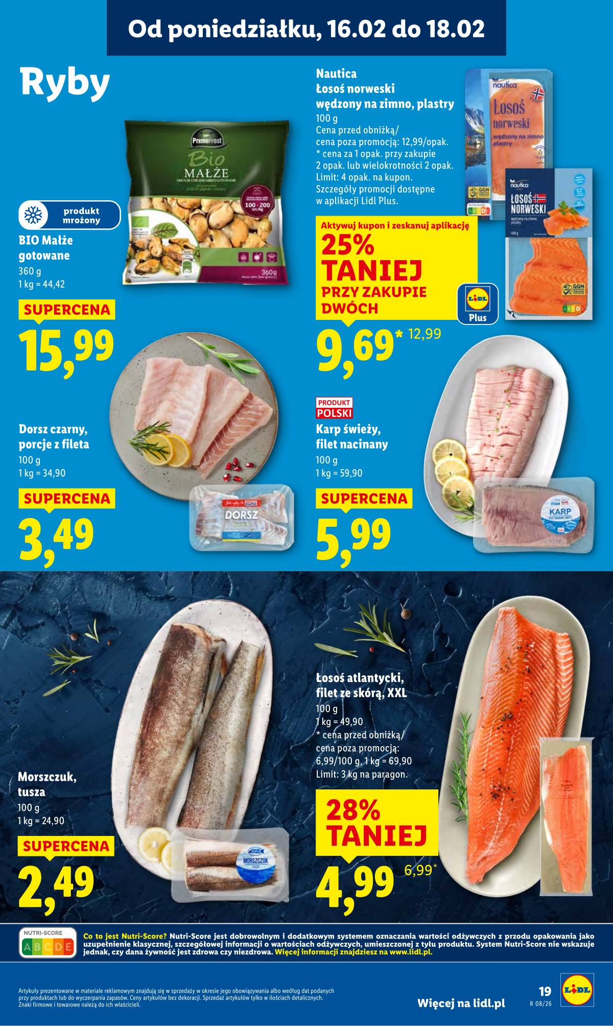 Lidl Lenkija - OFERTA WAŻNA OD 16.02 DO 18.02 19 puslapis