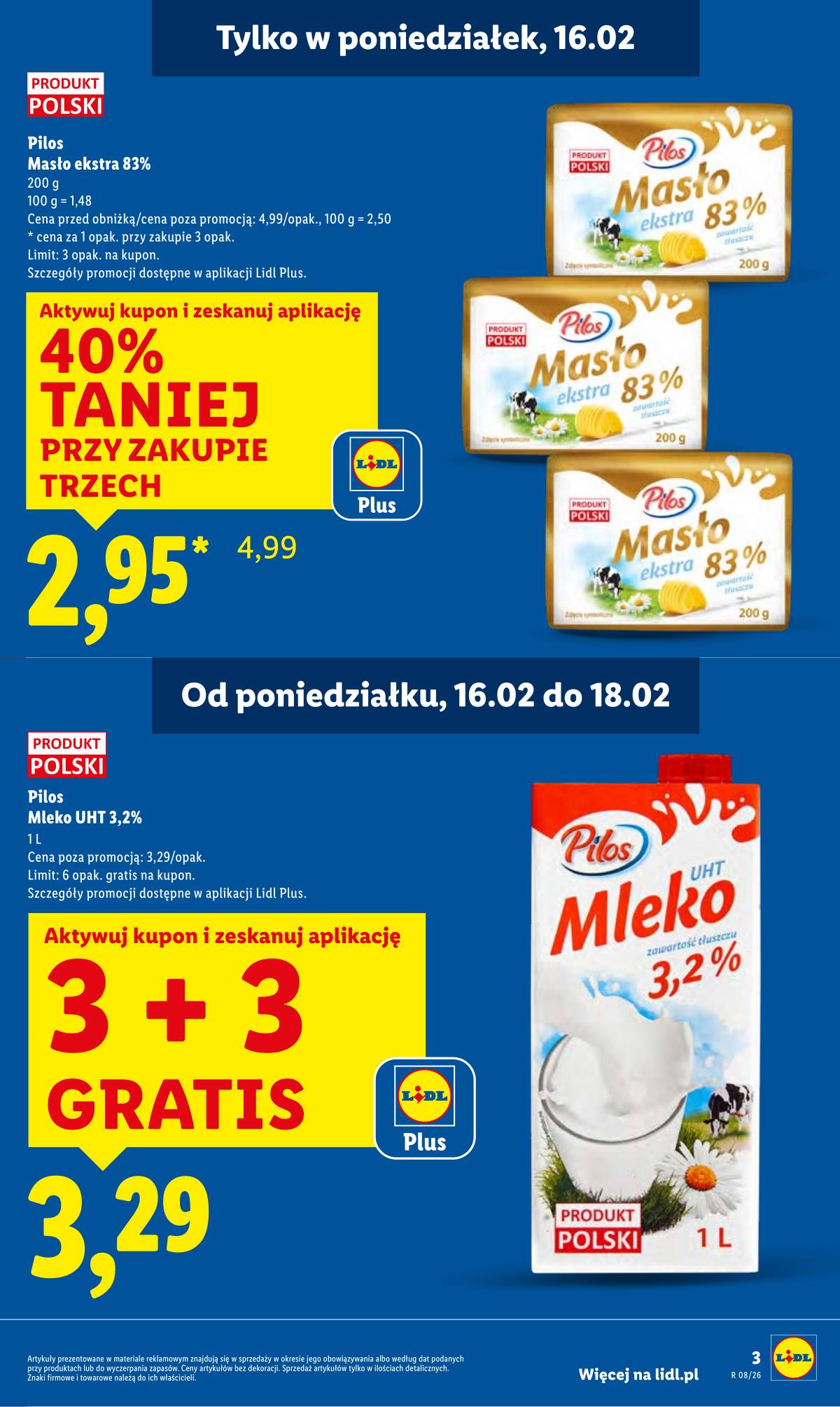 Lidl Lenkija - OFERTA WAŻNA OD 16.02 DO 18.02 3 puslapis