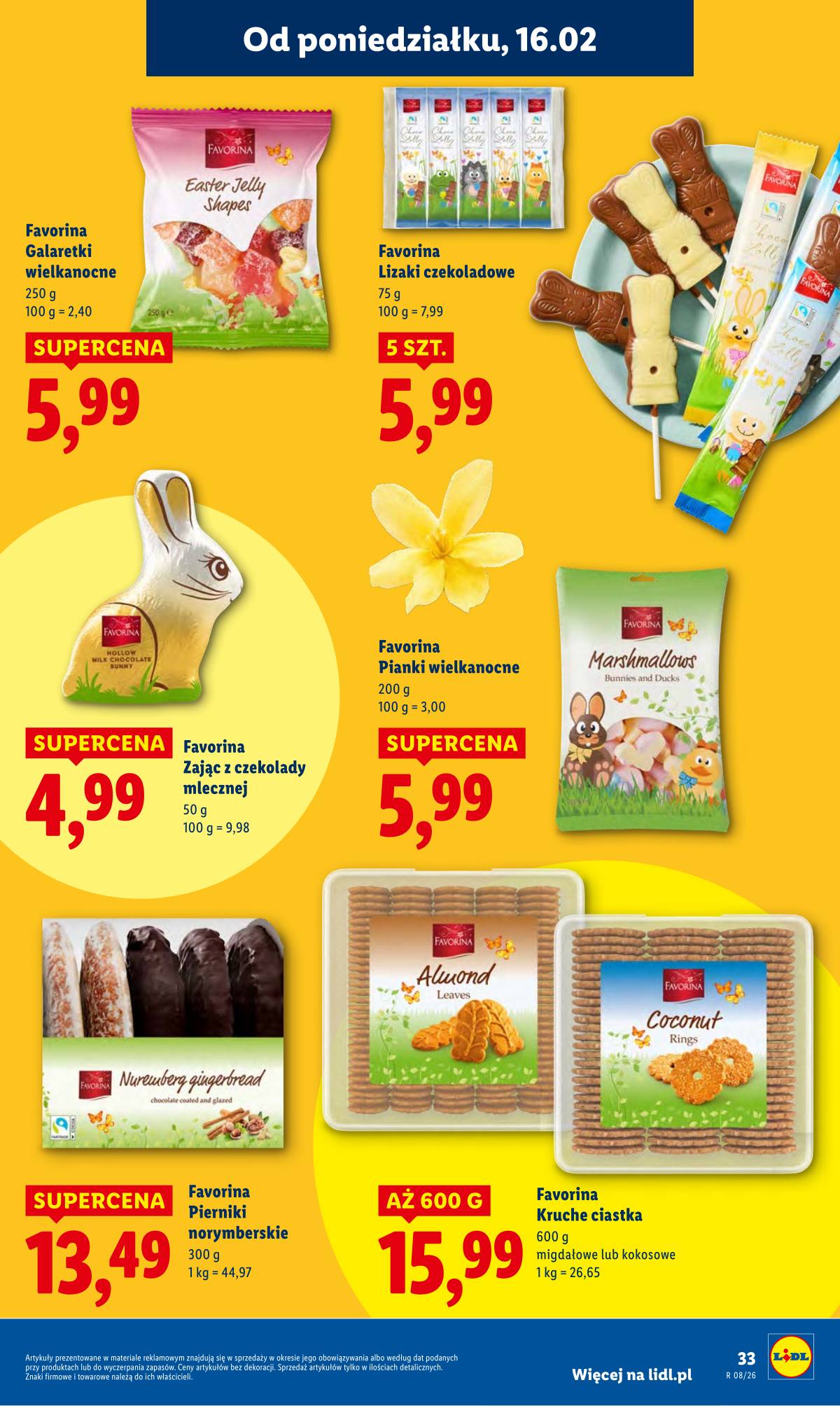 Lidl Lenkija - OFERTA WAŻNA OD 16.02 DO 18.02 33 puslapis