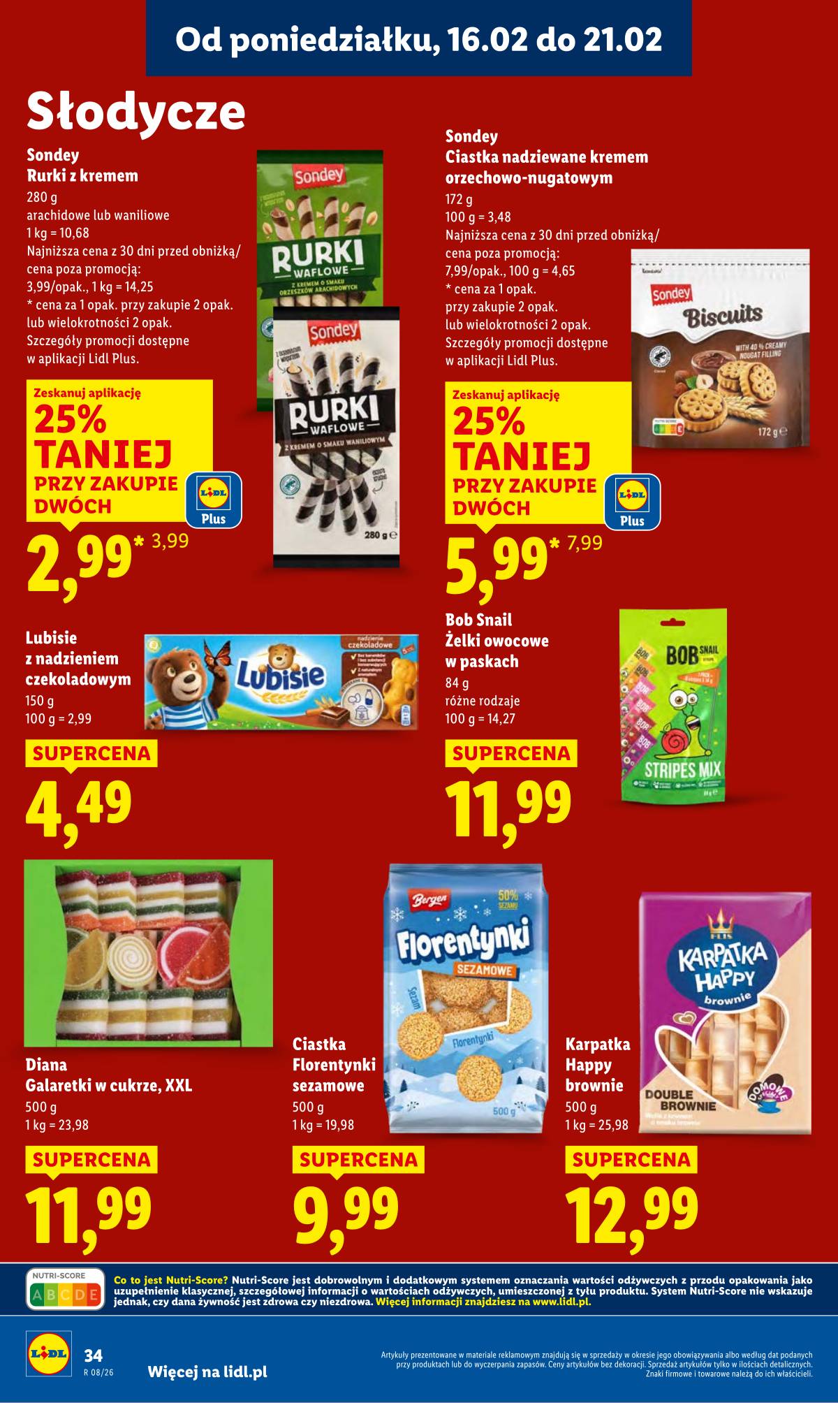 Lidl Lenkija - OFERTA WAŻNA OD 16.02 DO 18.02 34 puslapis