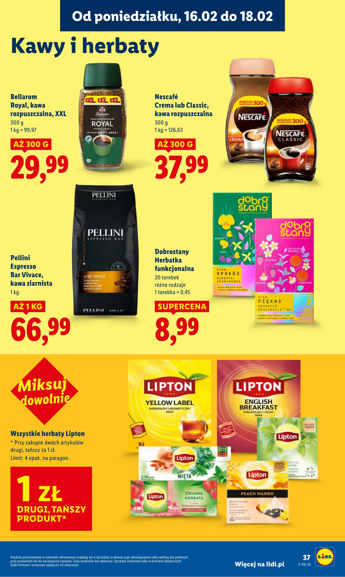 Lidl Lenkija - OFERTA WAŻNA OD 16.02 DO 18.02 37 puslapis