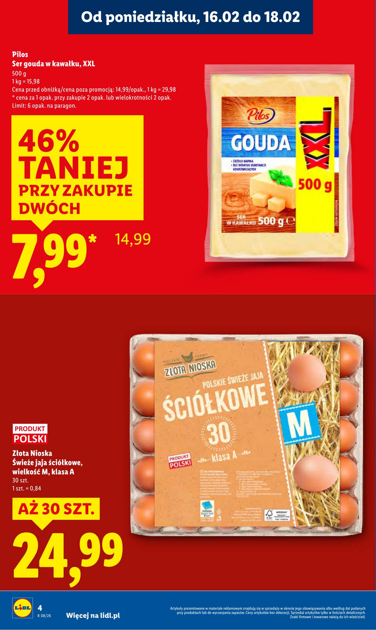 Lidl Lenkija - OFERTA WAŻNA OD 16.02 DO 18.02 4 puslapis