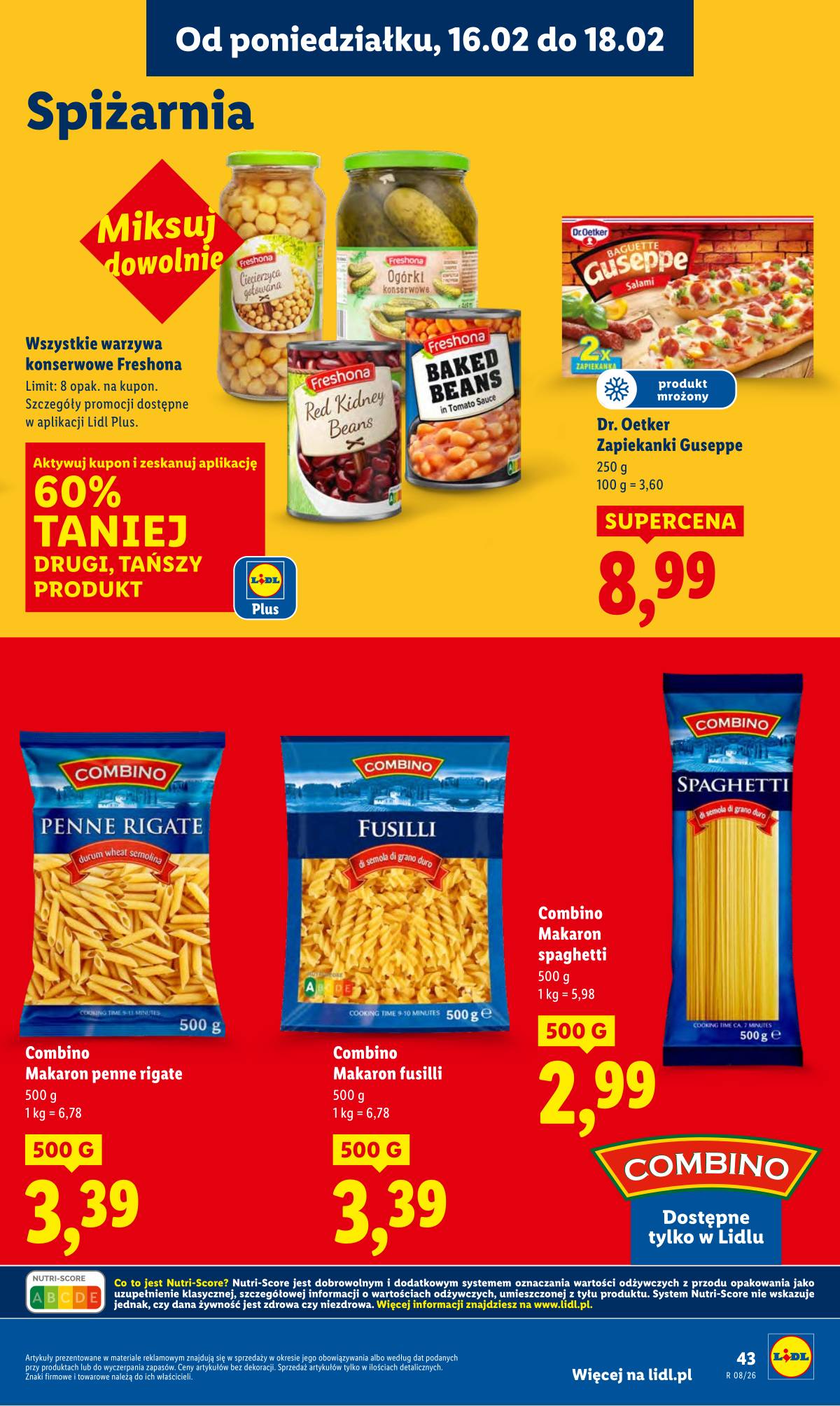 Lidl Lenkija - OFERTA WAŻNA OD 16.02 DO 18.02 43 puslapis