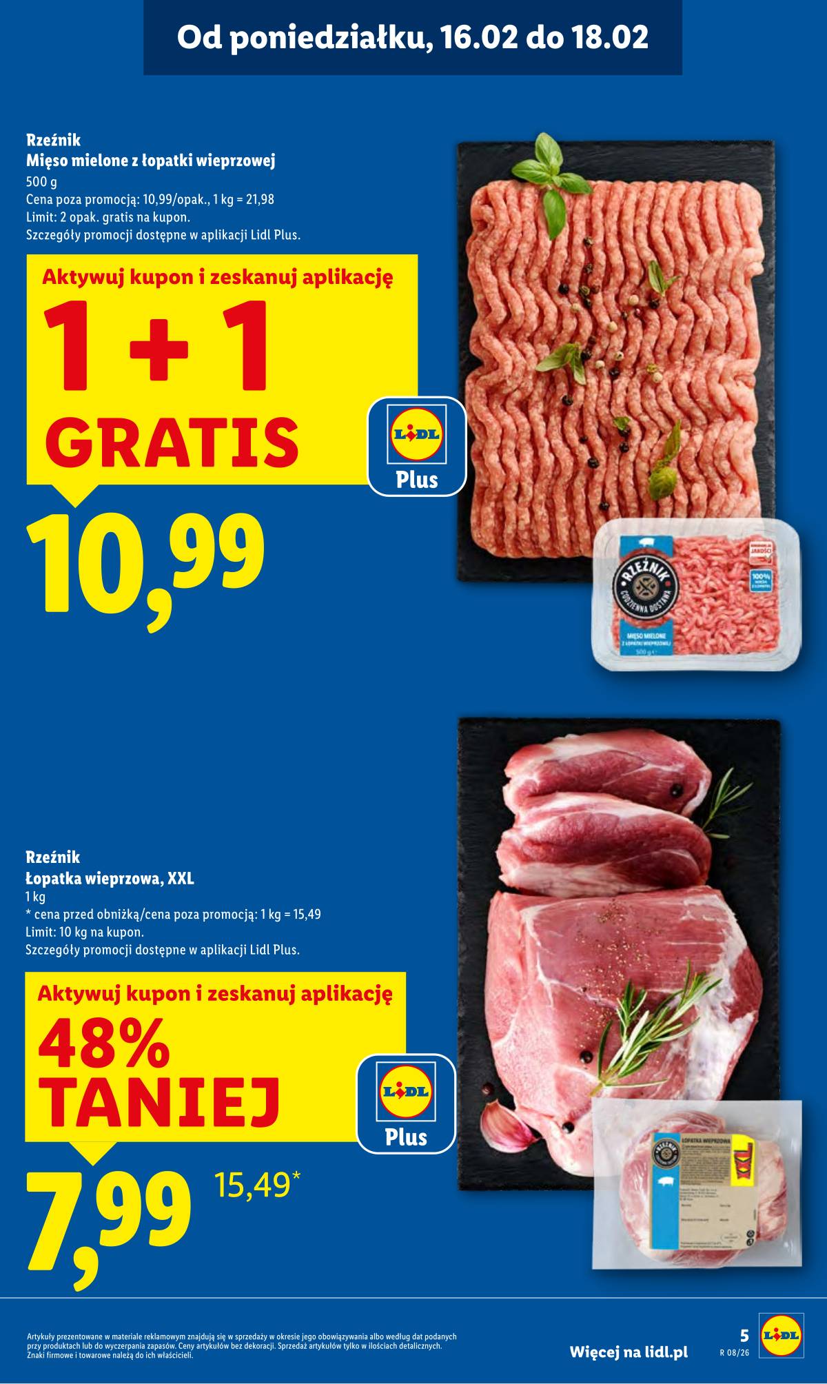 Lidl Lenkija - OFERTA WAŻNA OD 16.02 DO 18.02 5 puslapis