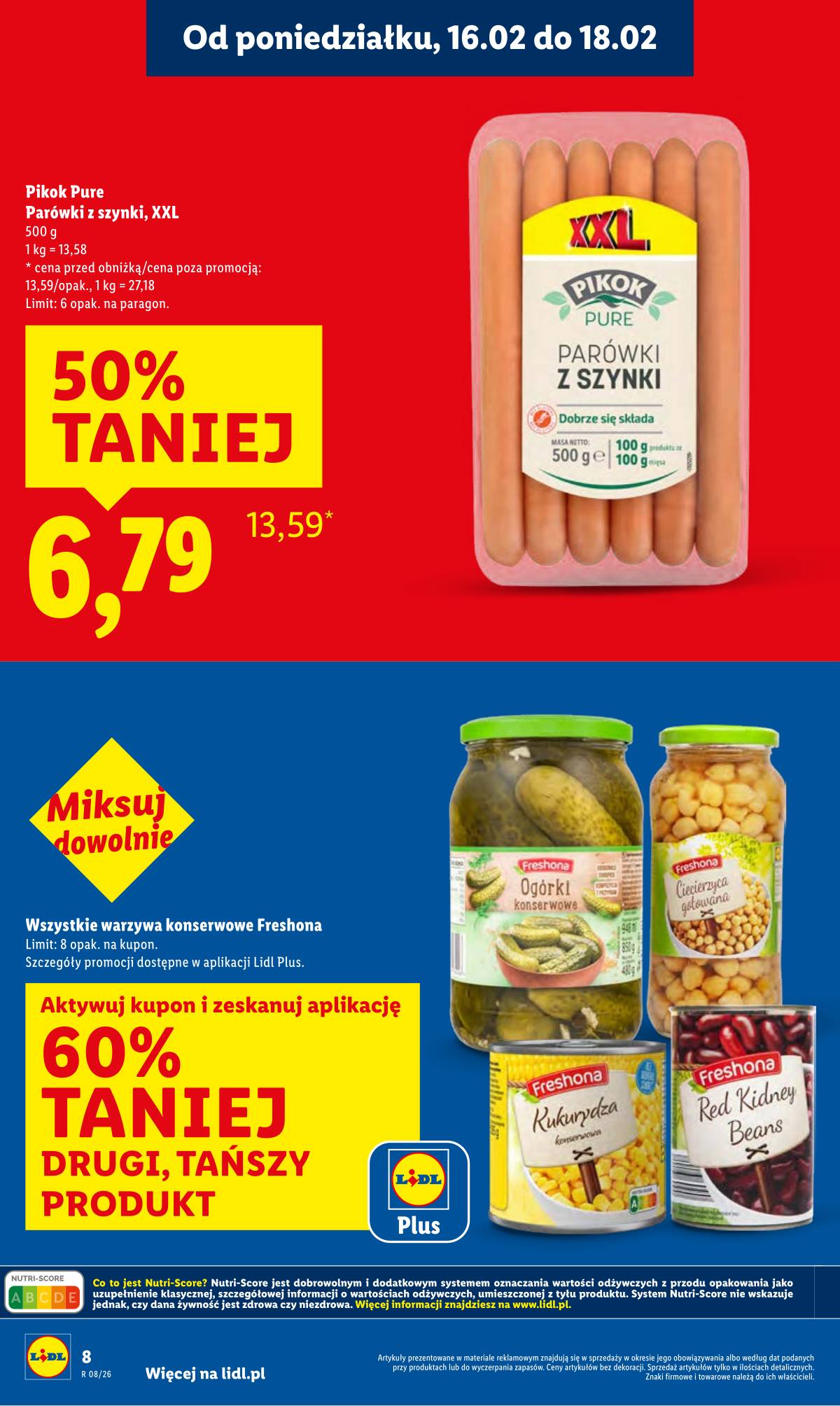 Lidl Lenkija - OFERTA WAŻNA OD 16.02 DO 18.02 8 puslapis