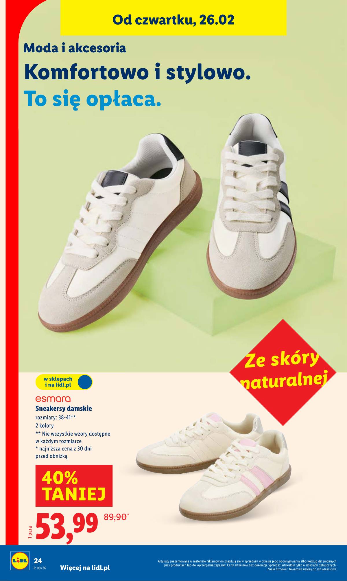 Lidl Lenkija - OFERTA WAŻNA OD 23.02 32 puslapis