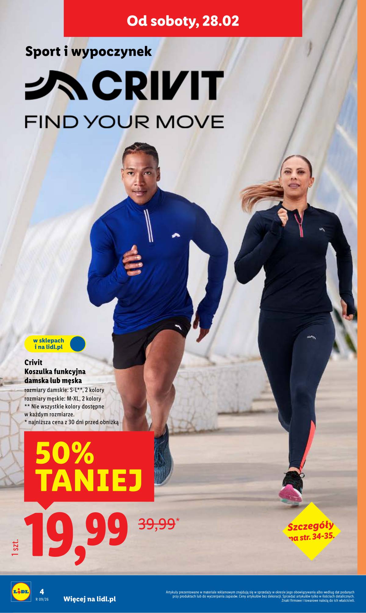 Lidl Lenkija - OFERTA WAŻNA OD 23.02 4 puslapis