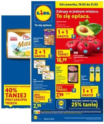 Lidl Lenkija - OFERTA WAŻNA OD 19.02 DO 21.02 2026-02-19 – 2026-02-21