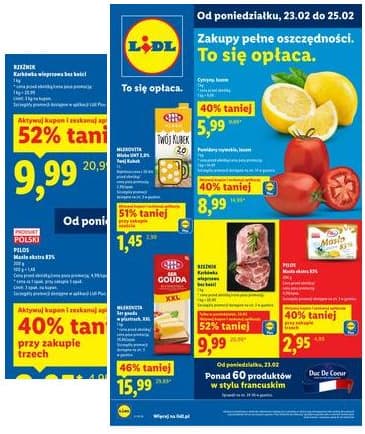 Lidl Lenkija - Oferta ważna od 23.02 do 25.02 2026-02-23 – 2026-02-25