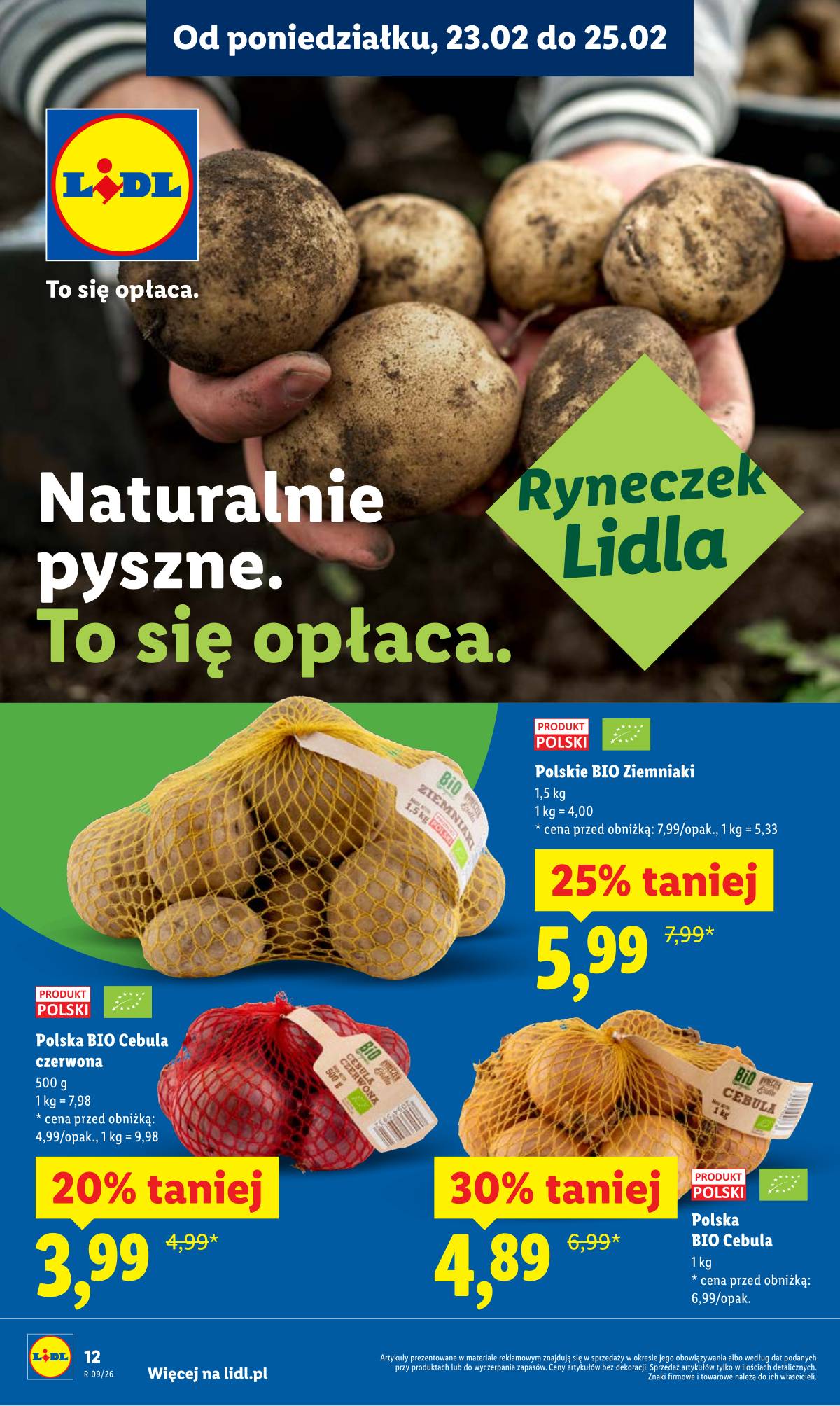 Lidl Lenkija - Oferta ważna od 23.02 do 25.02 12 puslapis