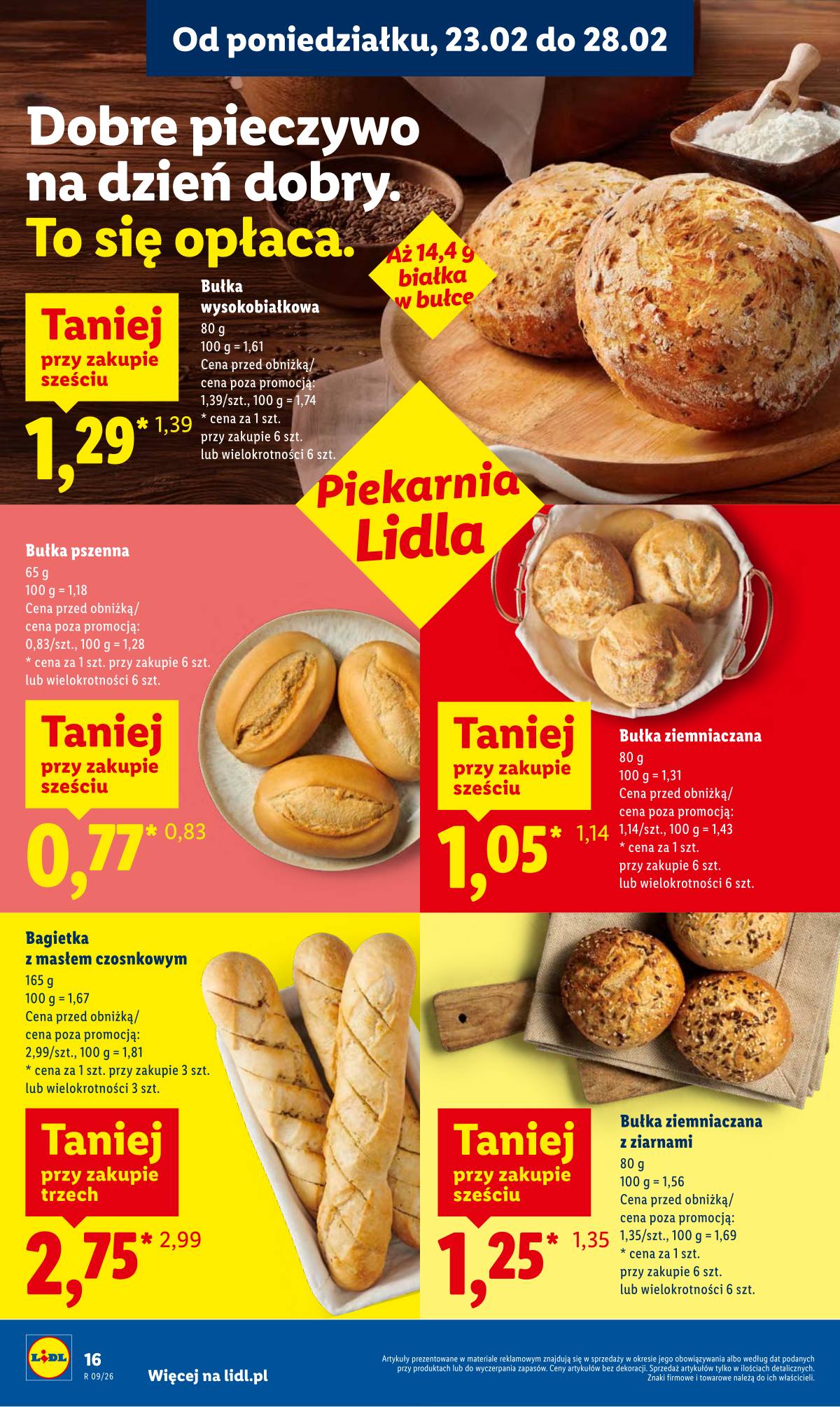 Lidl Lenkija - Oferta ważna od 23.02 do 25.02 16 puslapis
