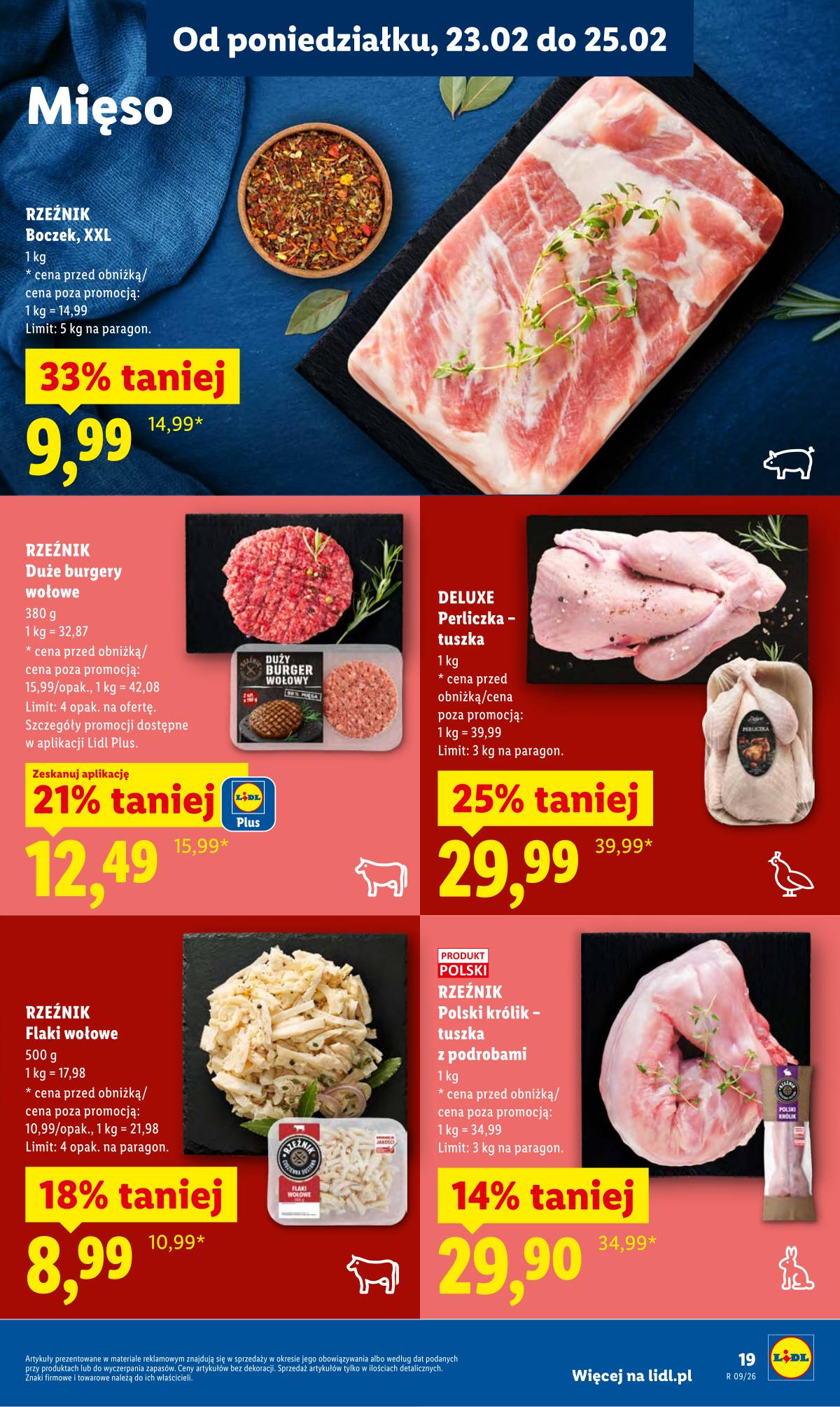 Lidl Lenkija - Oferta ważna od 23.02 do 25.02 19 puslapis