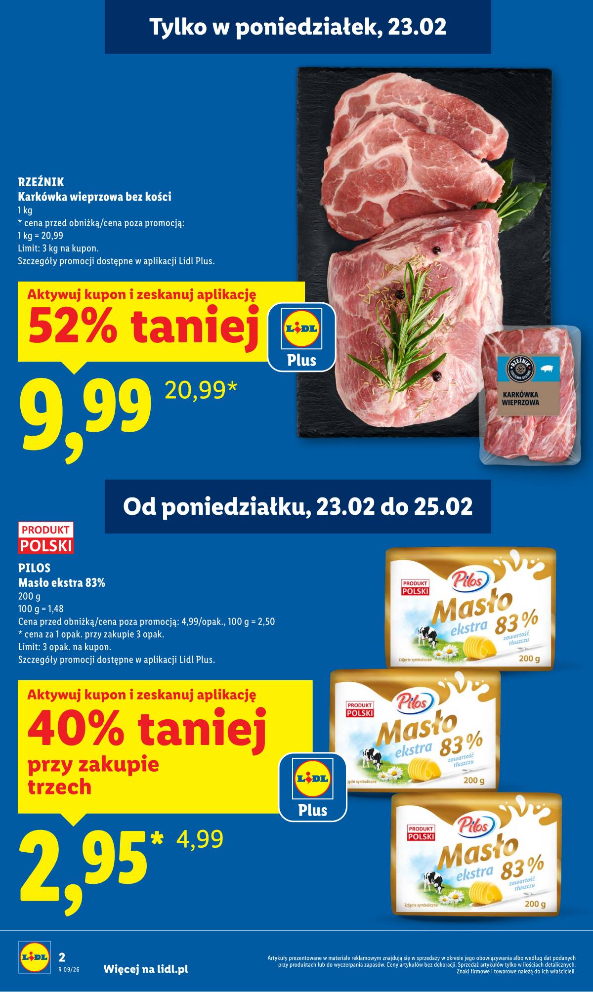 Lidl Lenkija - Oferta ważna od 23.02 do 25.02 2 puslapis
