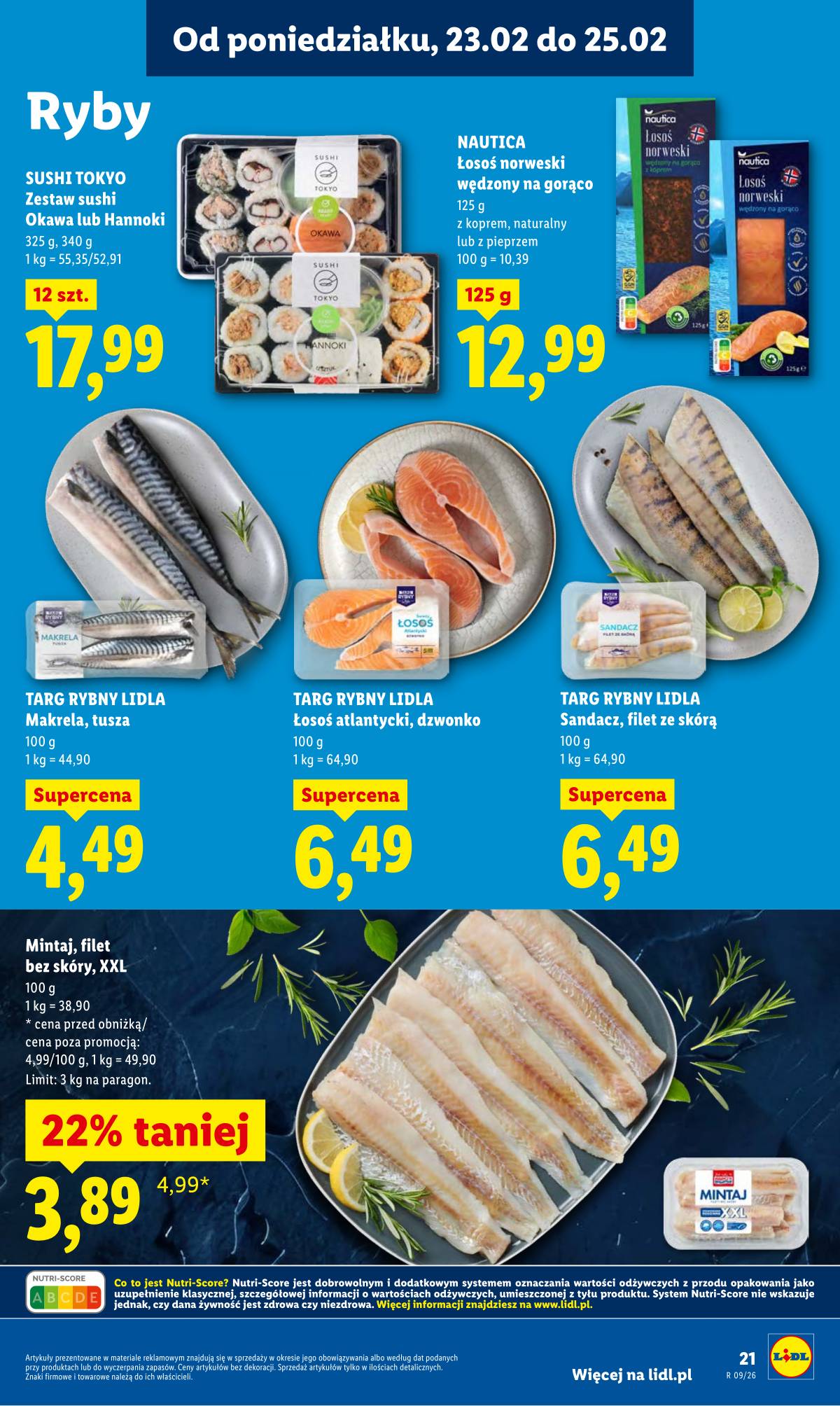 Lidl Lenkija - Oferta ważna od 23.02 do 25.02 21 puslapis