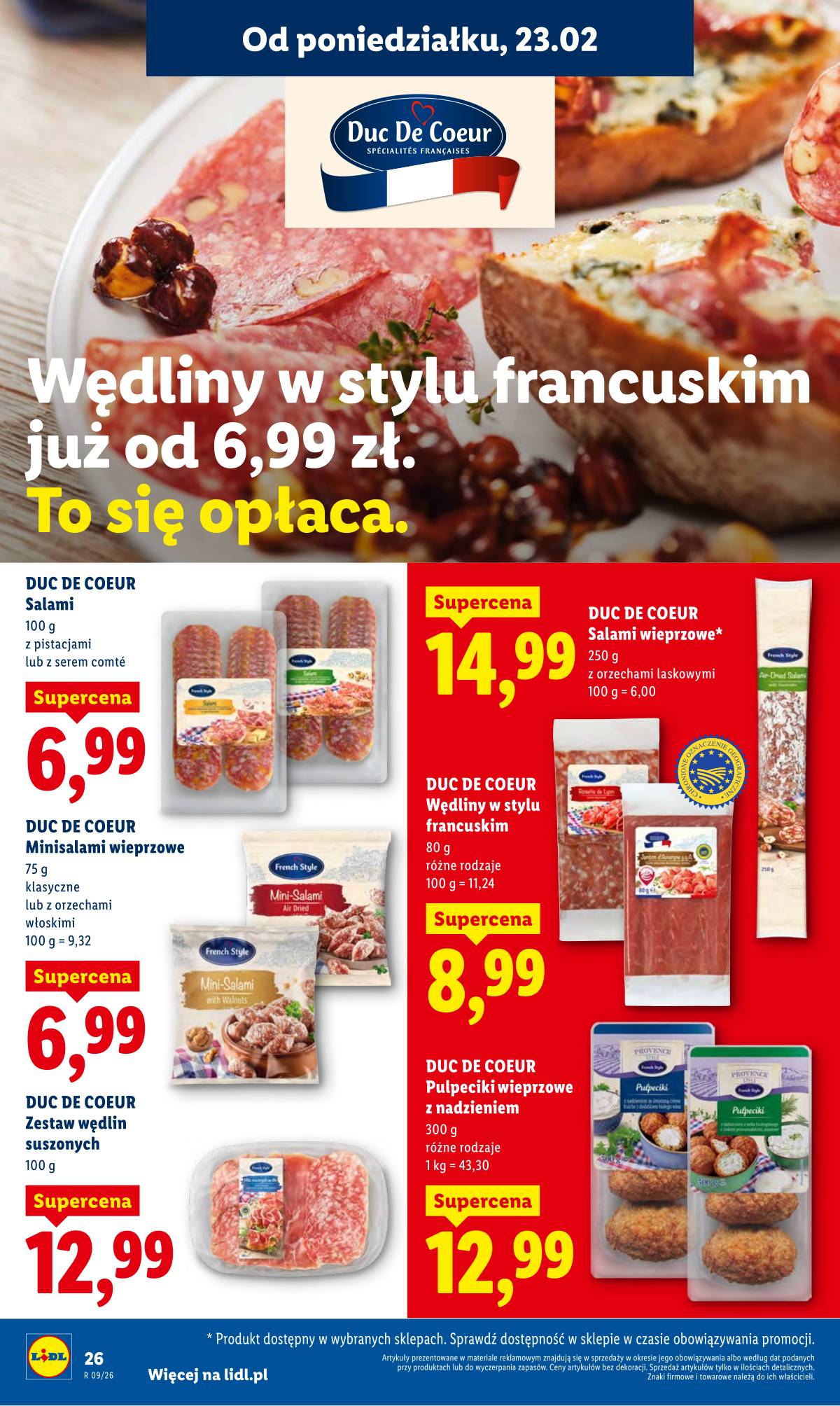 Lidl Lenkija - Oferta ważna od 23.02 do 25.02 26 puslapis