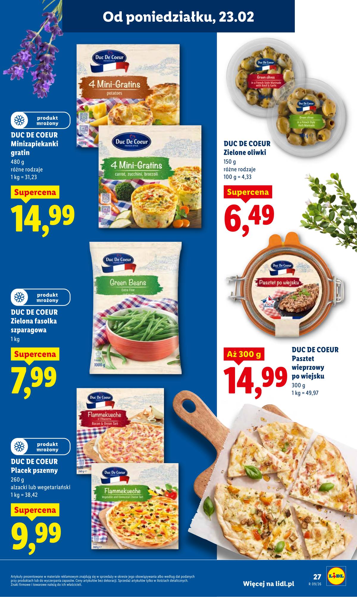 Lidl Lenkija - Oferta ważna od 23.02 do 25.02 27 puslapis