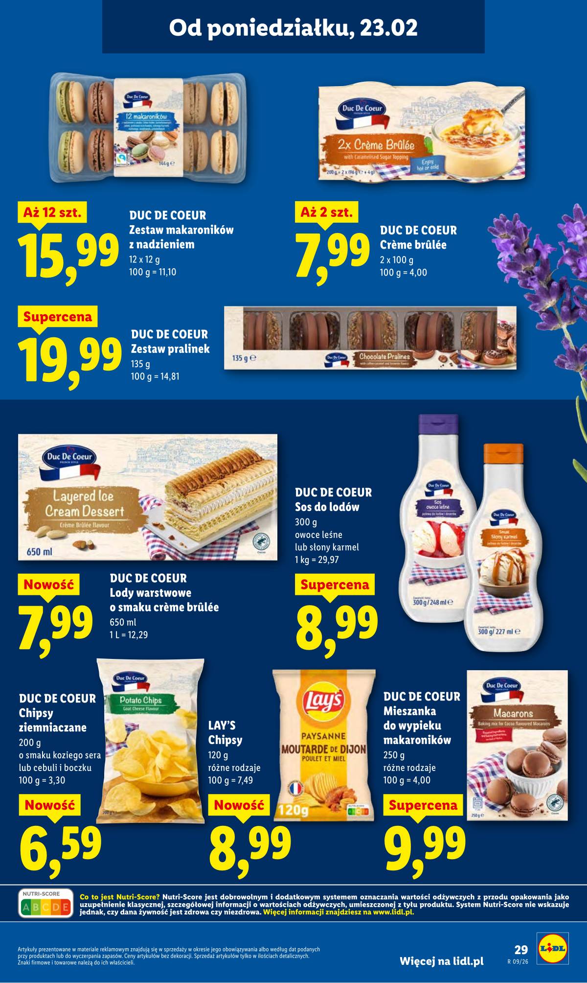 Lidl Lenkija - Oferta ważna od 23.02 do 25.02 29 puslapis