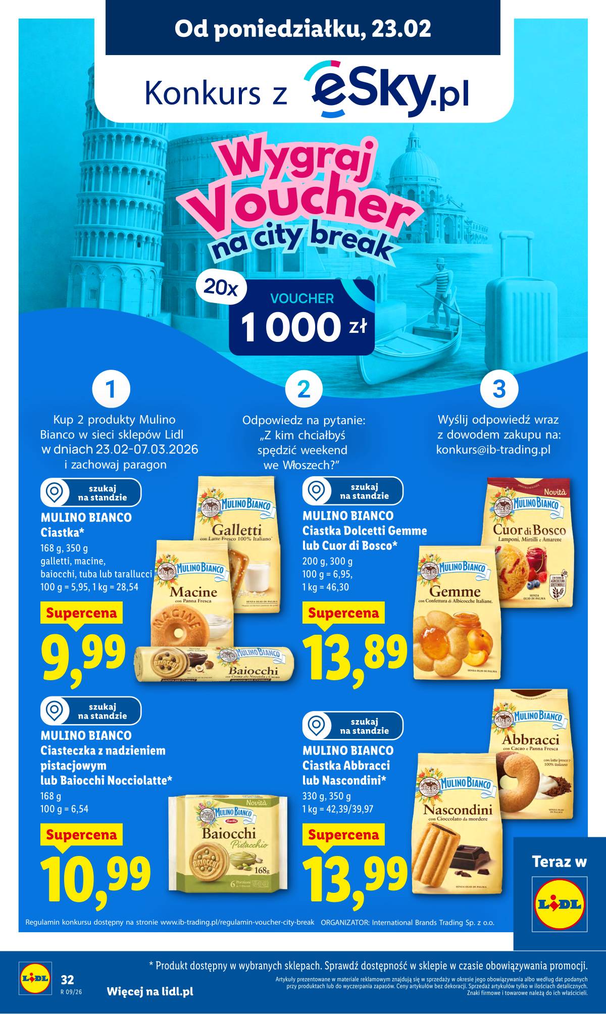 Lidl Lenkija - Oferta ważna od 23.02 do 25.02 32 puslapis