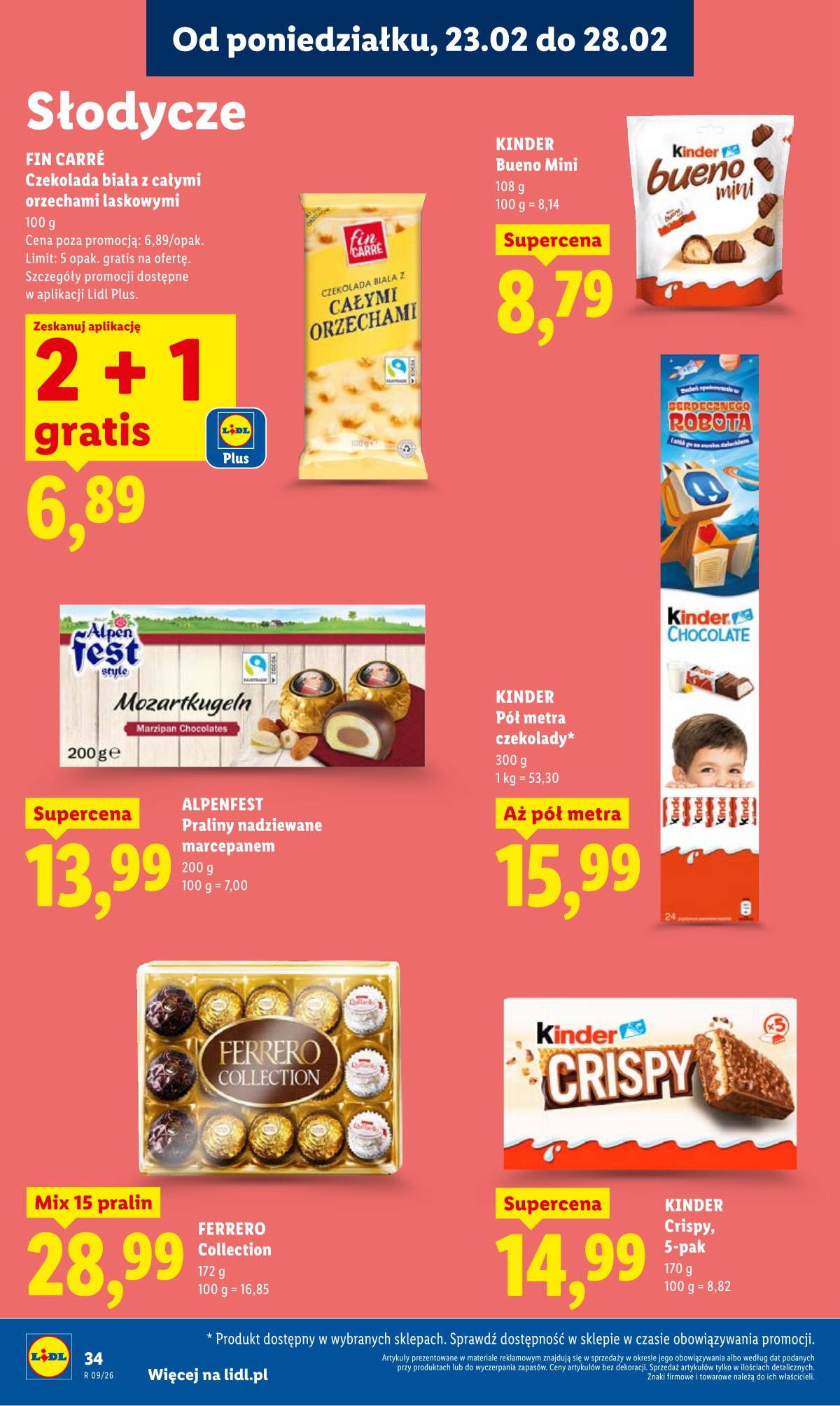 Lidl Lenkija - Oferta ważna od 23.02 do 25.02 34 puslapis
