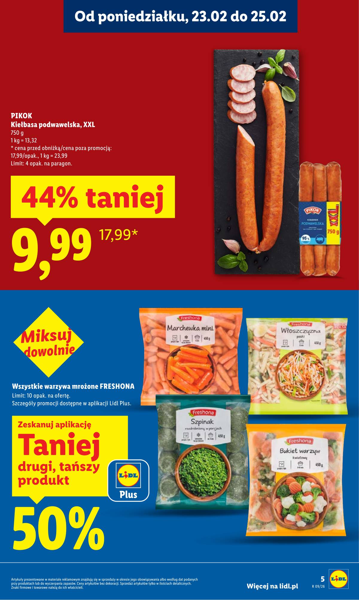Lidl Lenkija - Oferta ważna od 23.02 do 25.02 5 puslapis
