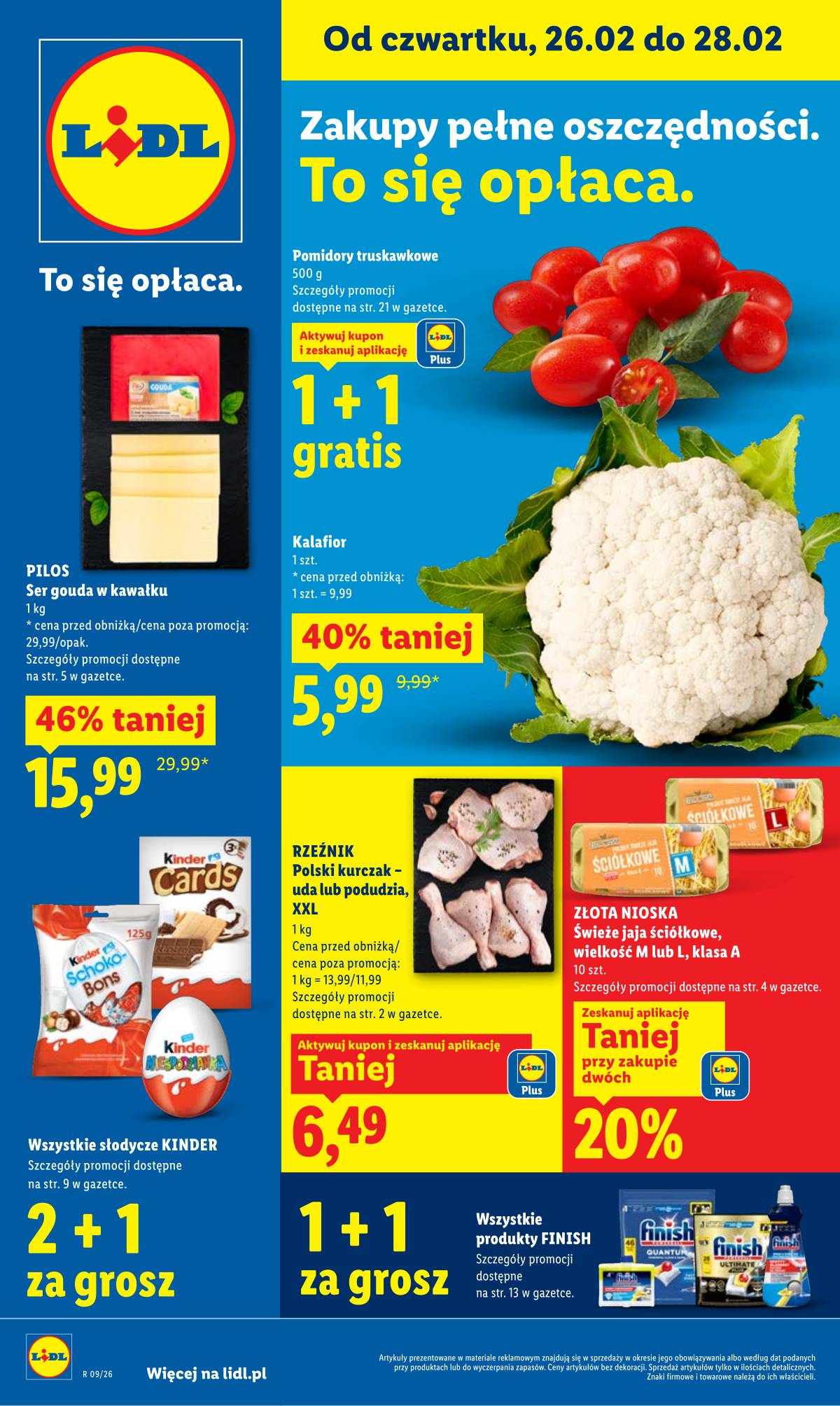 Lidl Lenkija - Oferta ważna od 26.02 do 28.02 1 puslapis