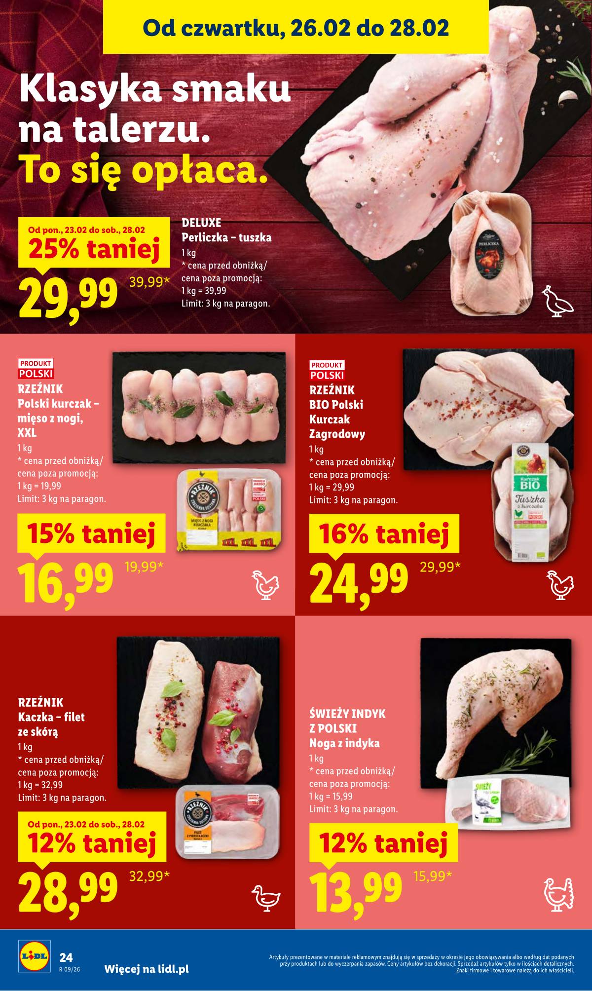 Lidl Lenkija - Oferta ważna od 26.02 do 28.02 24 puslapis