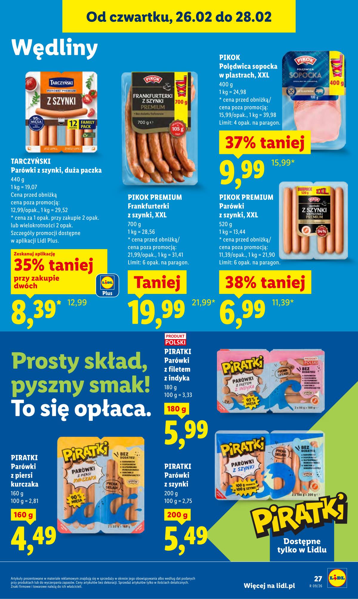 Lidl Lenkija - Oferta ważna od 26.02 do 28.02 27 puslapis