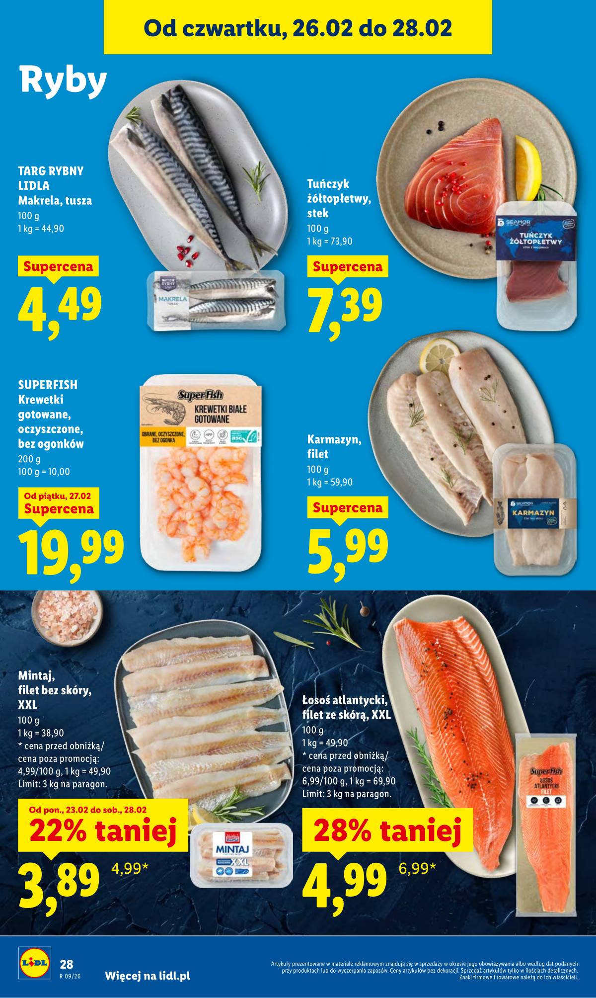 Lidl Lenkija - Oferta ważna od 26.02 do 28.02 28 puslapis