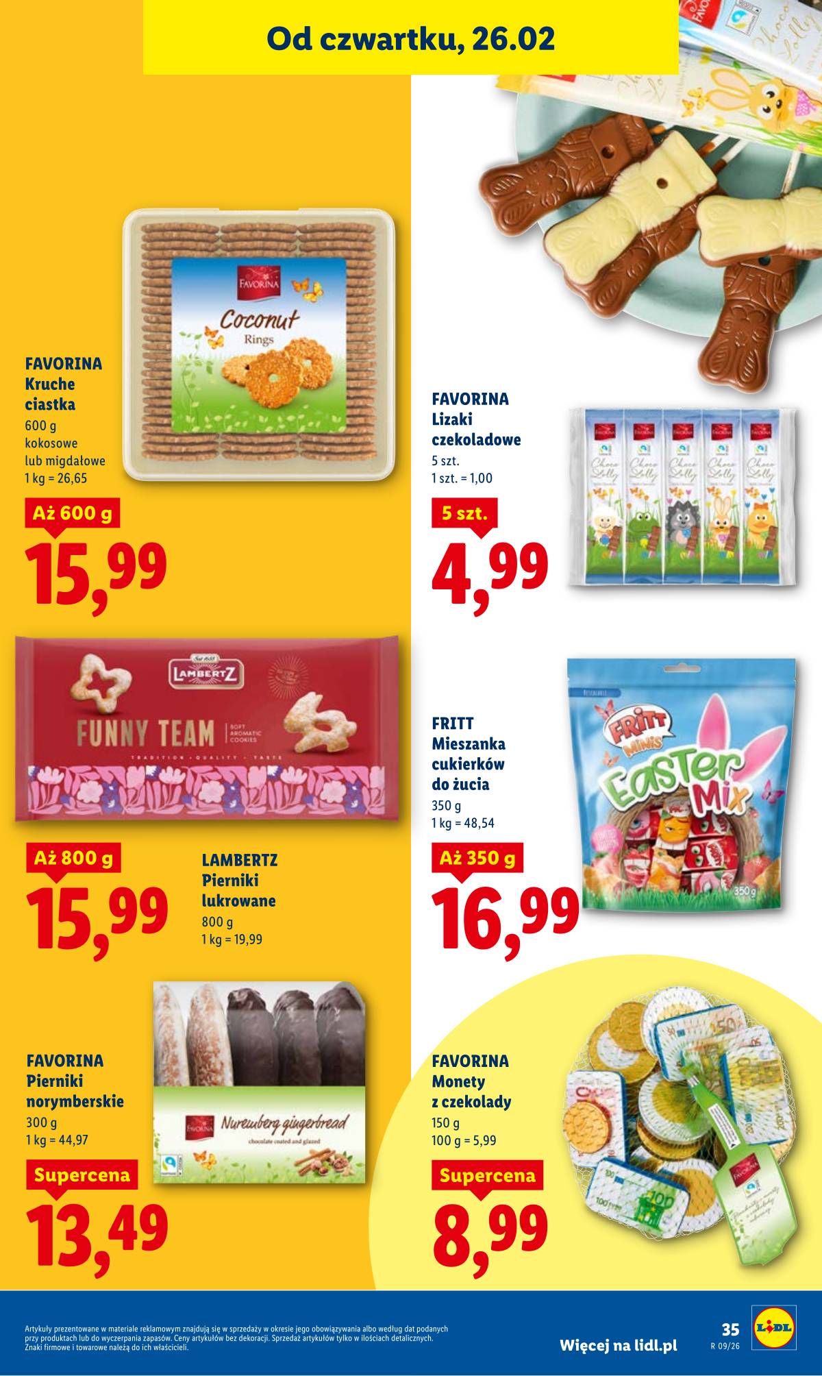 Lidl Lenkija - Oferta ważna od 26.02 do 28.02 35 puslapis