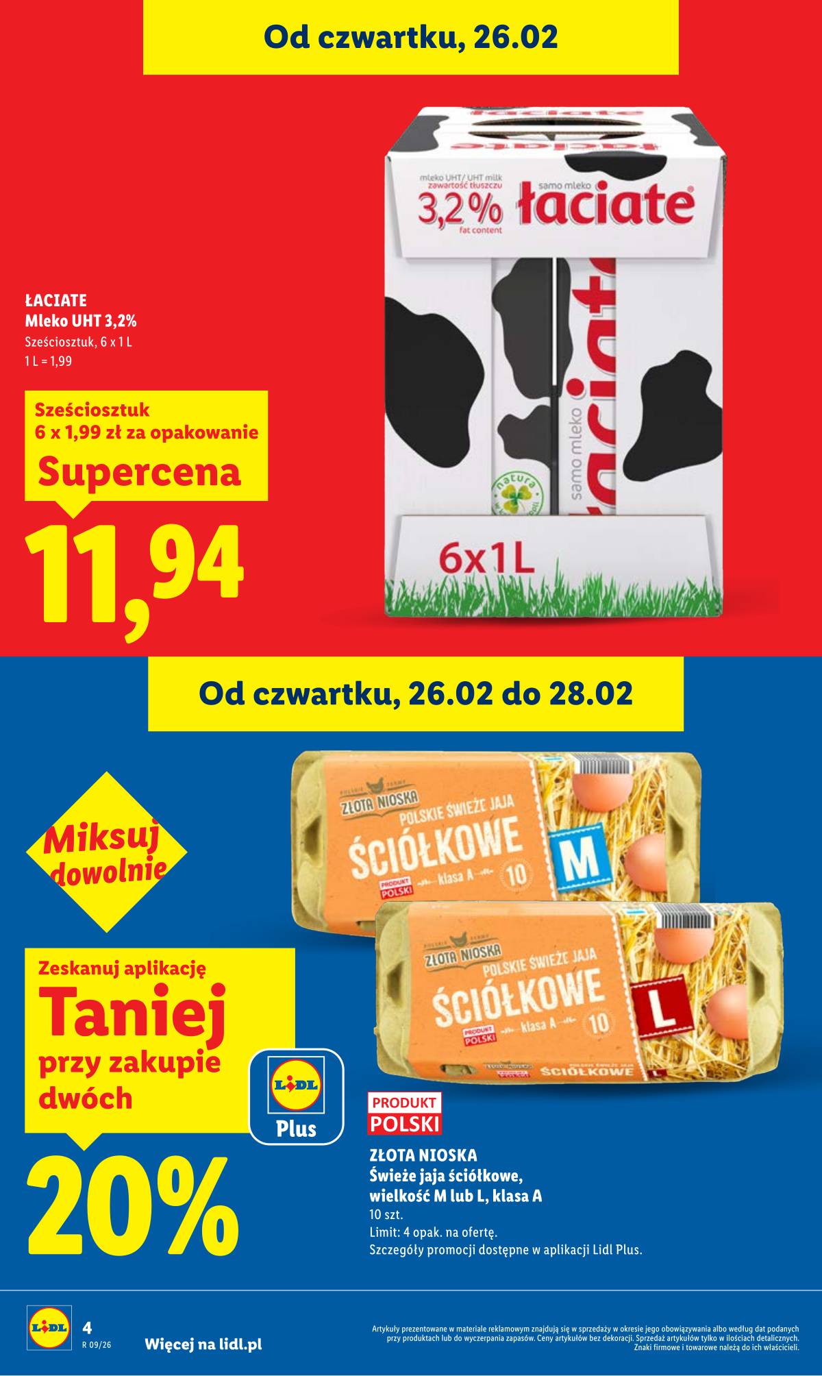 Lidl Lenkija - Oferta ważna od 26.02 do 28.02 4 puslapis