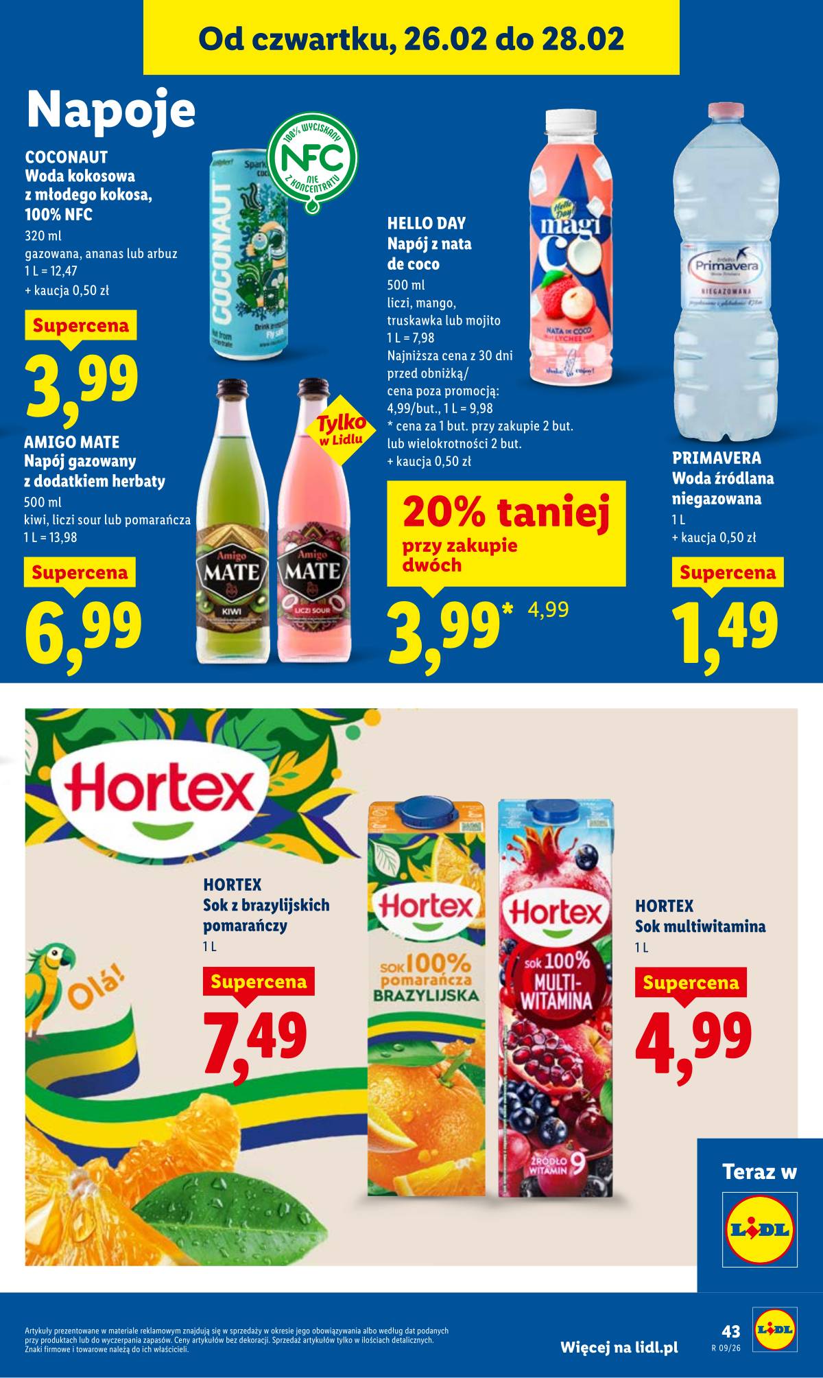 Lidl Lenkija - Oferta ważna od 26.02 do 28.02 43 puslapis