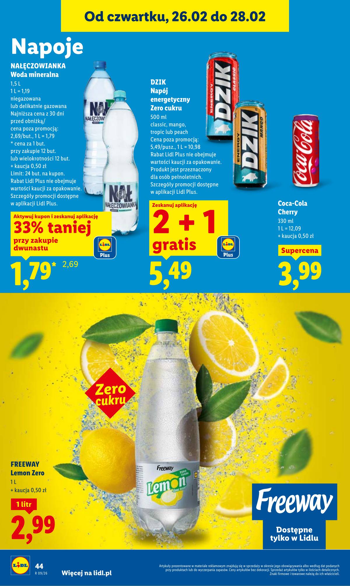 Lidl Lenkija - Oferta ważna od 26.02 do 28.02 44 puslapis