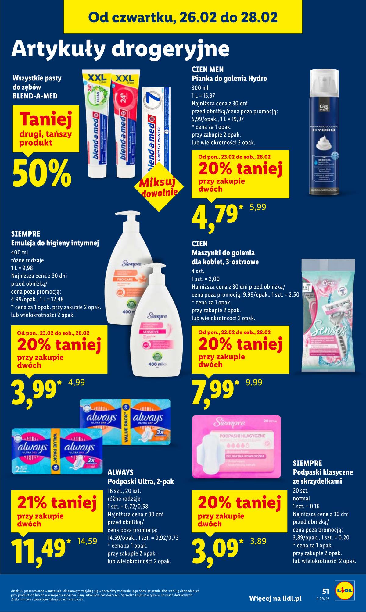 Lidl Lenkija - Oferta ważna od 26.02 do 28.02 51 puslapis
