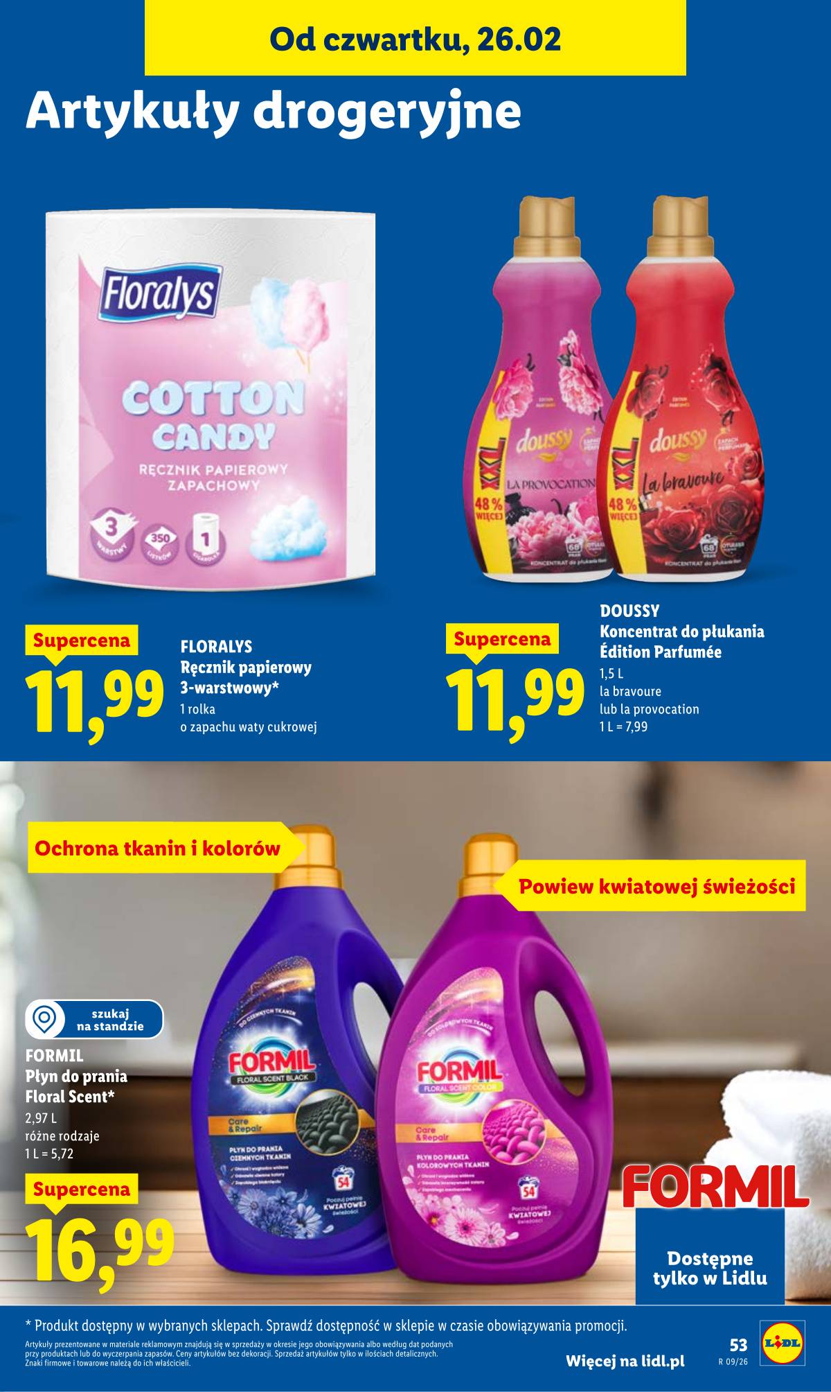 Lidl Lenkija - Oferta ważna od 26.02 do 28.02 53 puslapis