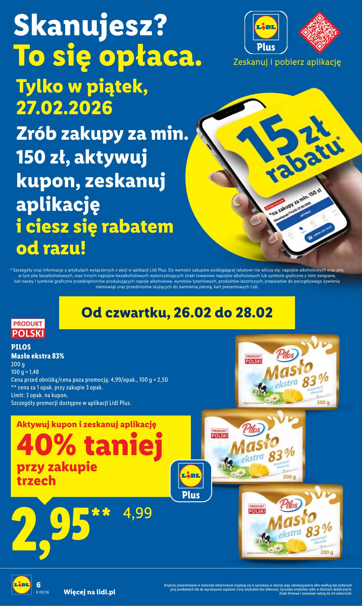 Lidl Lenkija - Oferta ważna od 26.02 do 28.02 6 puslapis