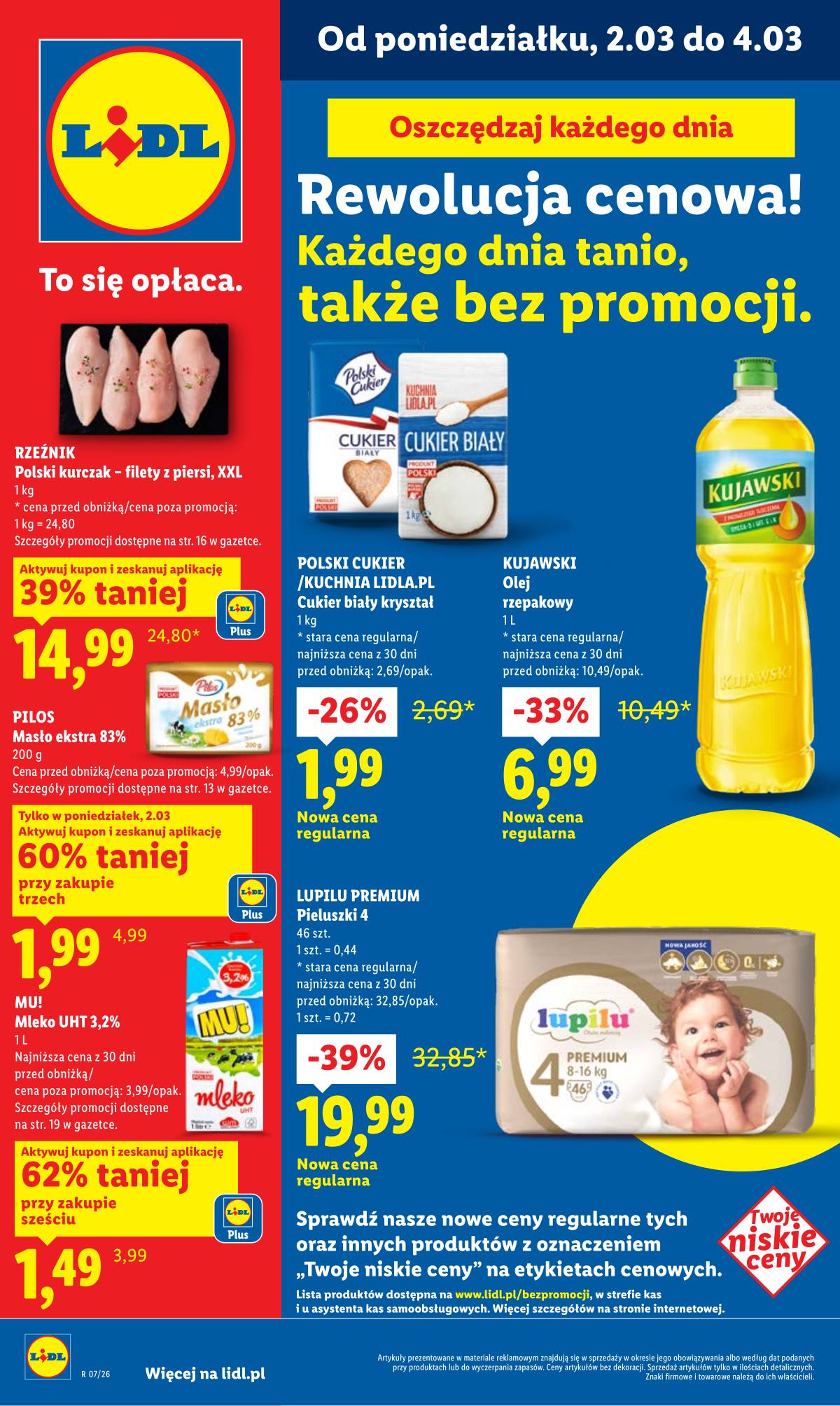 Lidl Lenkija - Oferta ważna od 2.03 do 4.03 1 puslapis