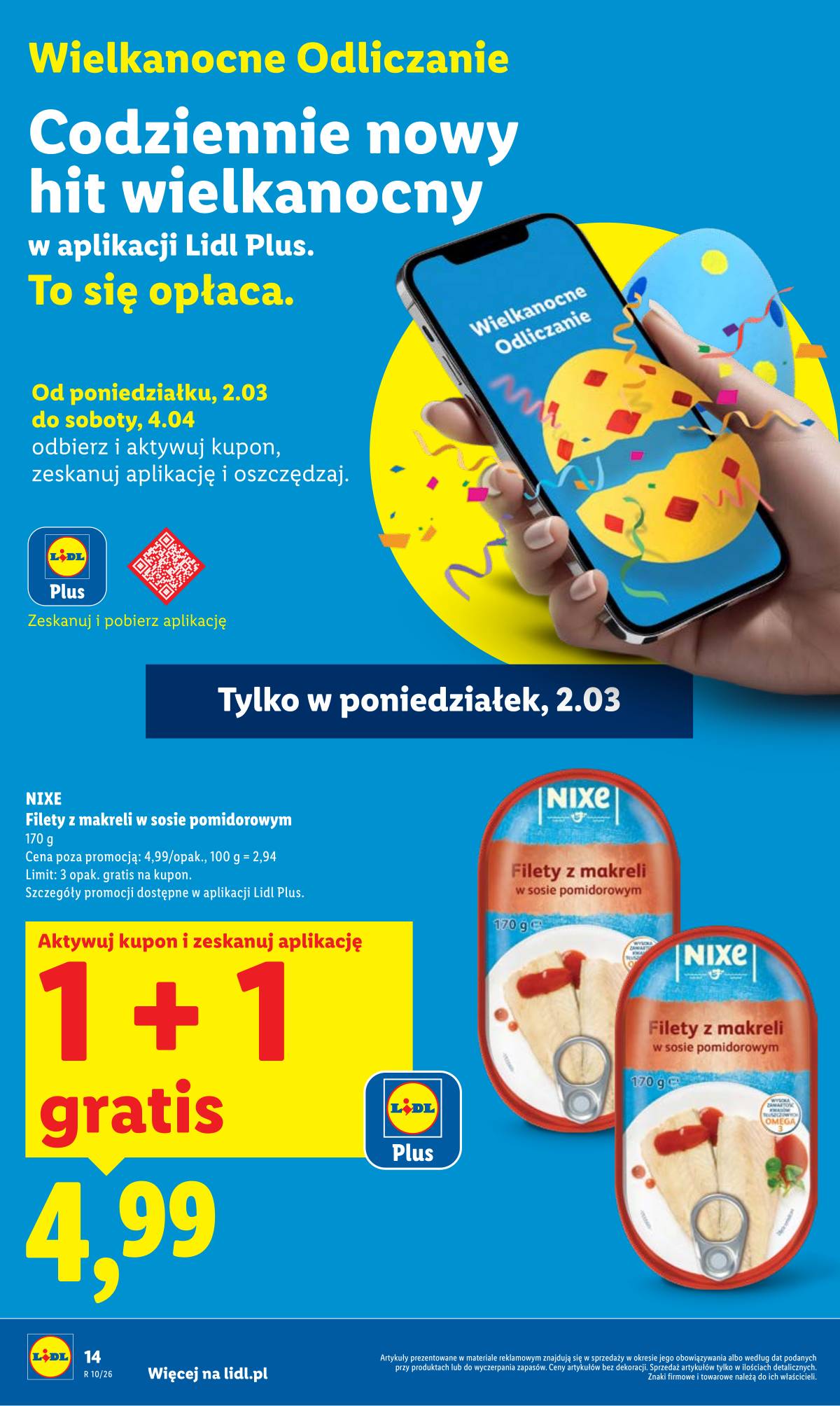 Lidl Lenkija - Oferta ważna od 2.03 do 4.03 14 puslapis