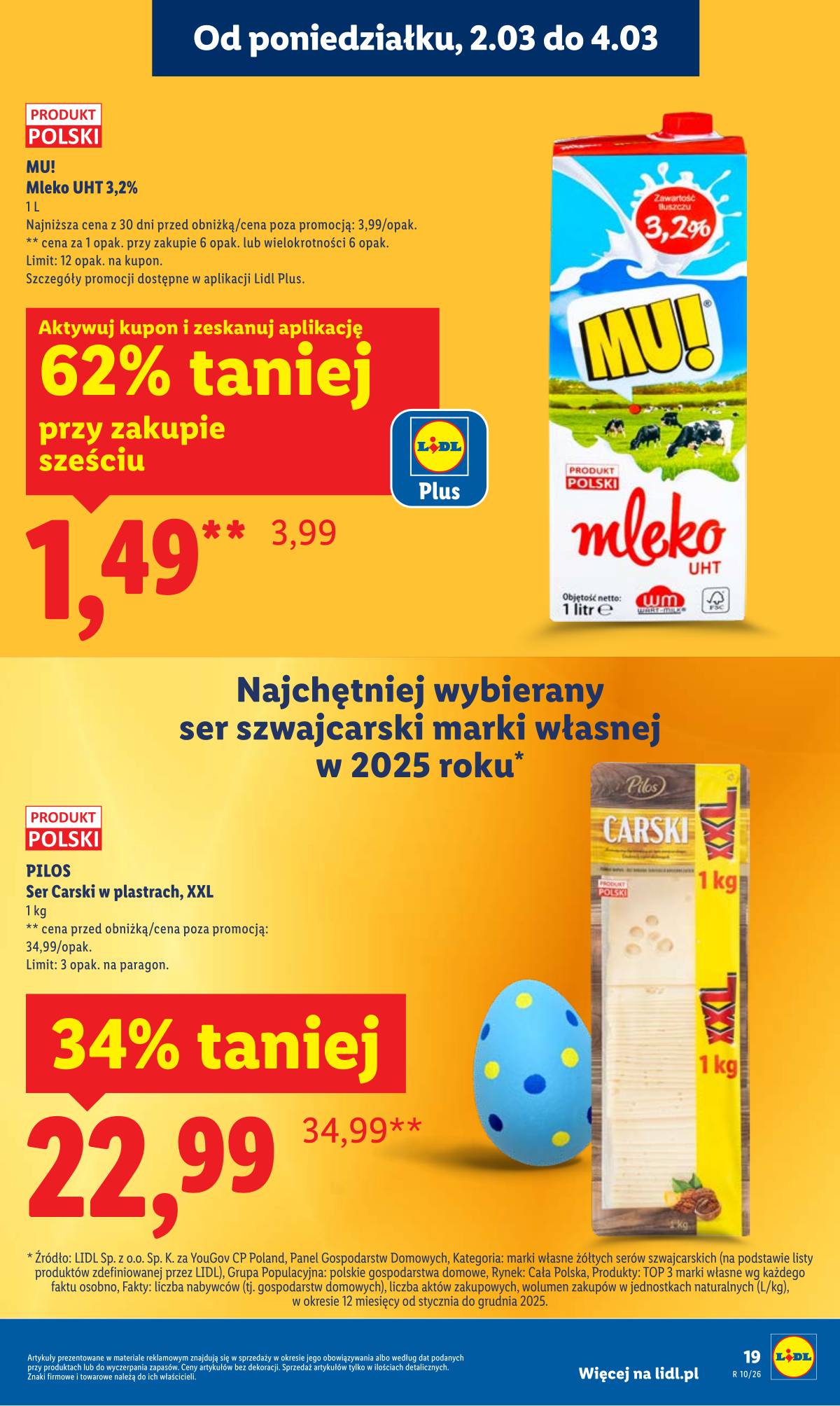 Lidl Lenkija - Oferta ważna od 2.03 do 4.03 19 puslapis