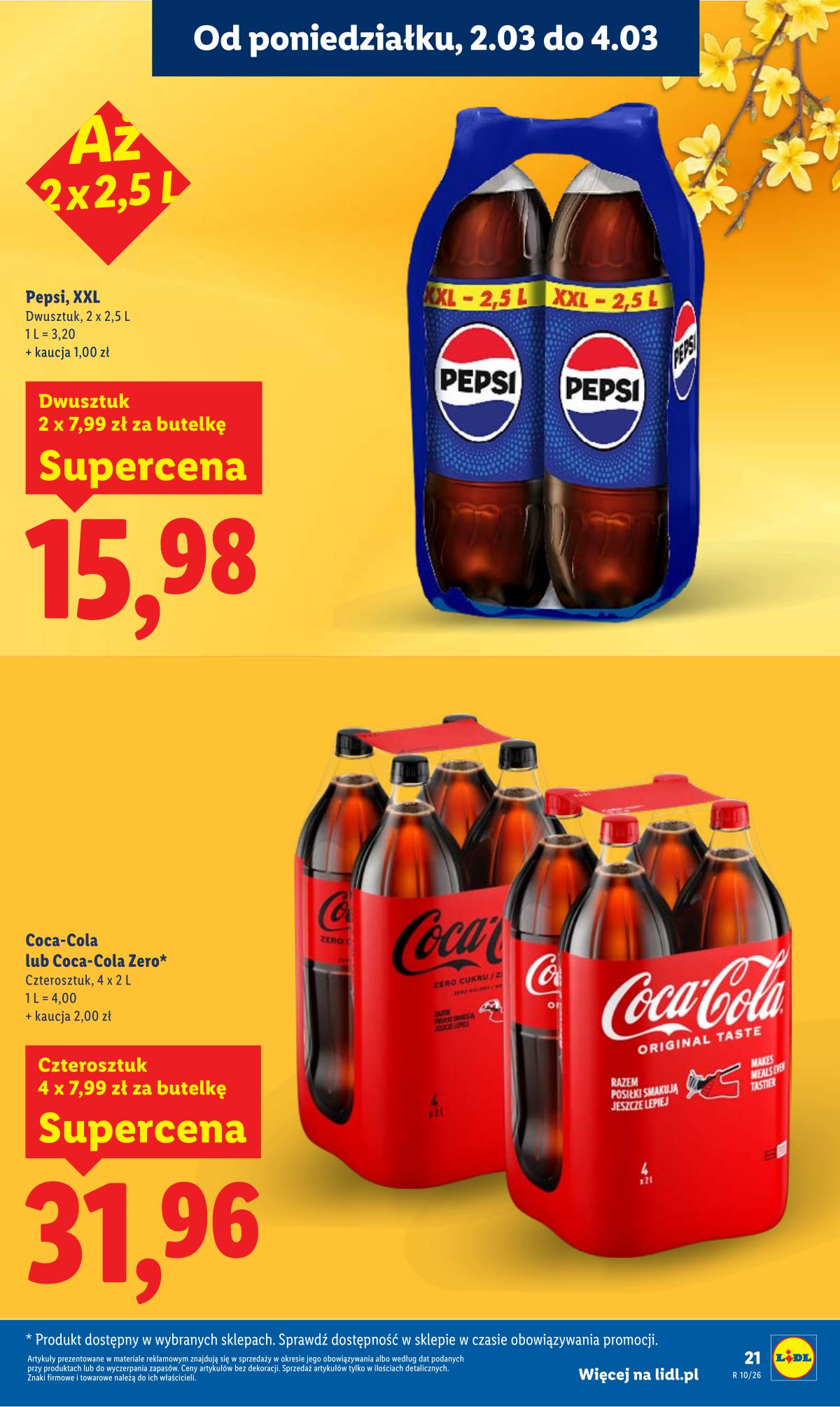 Lidl Lenkija - Oferta ważna od 2.03 do 4.03 21 puslapis