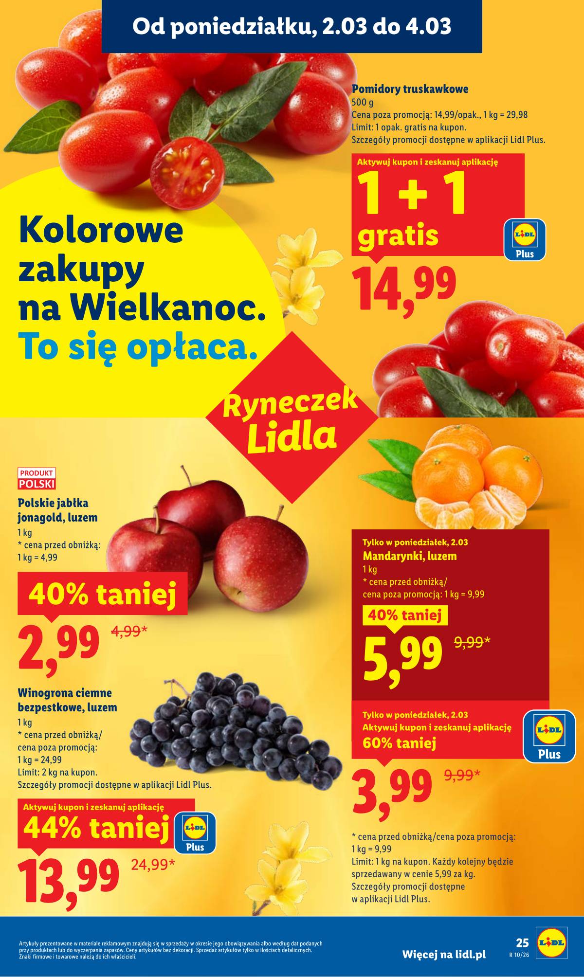 Lidl Lenkija - Oferta ważna od 2.03 do 4.03 25 puslapis