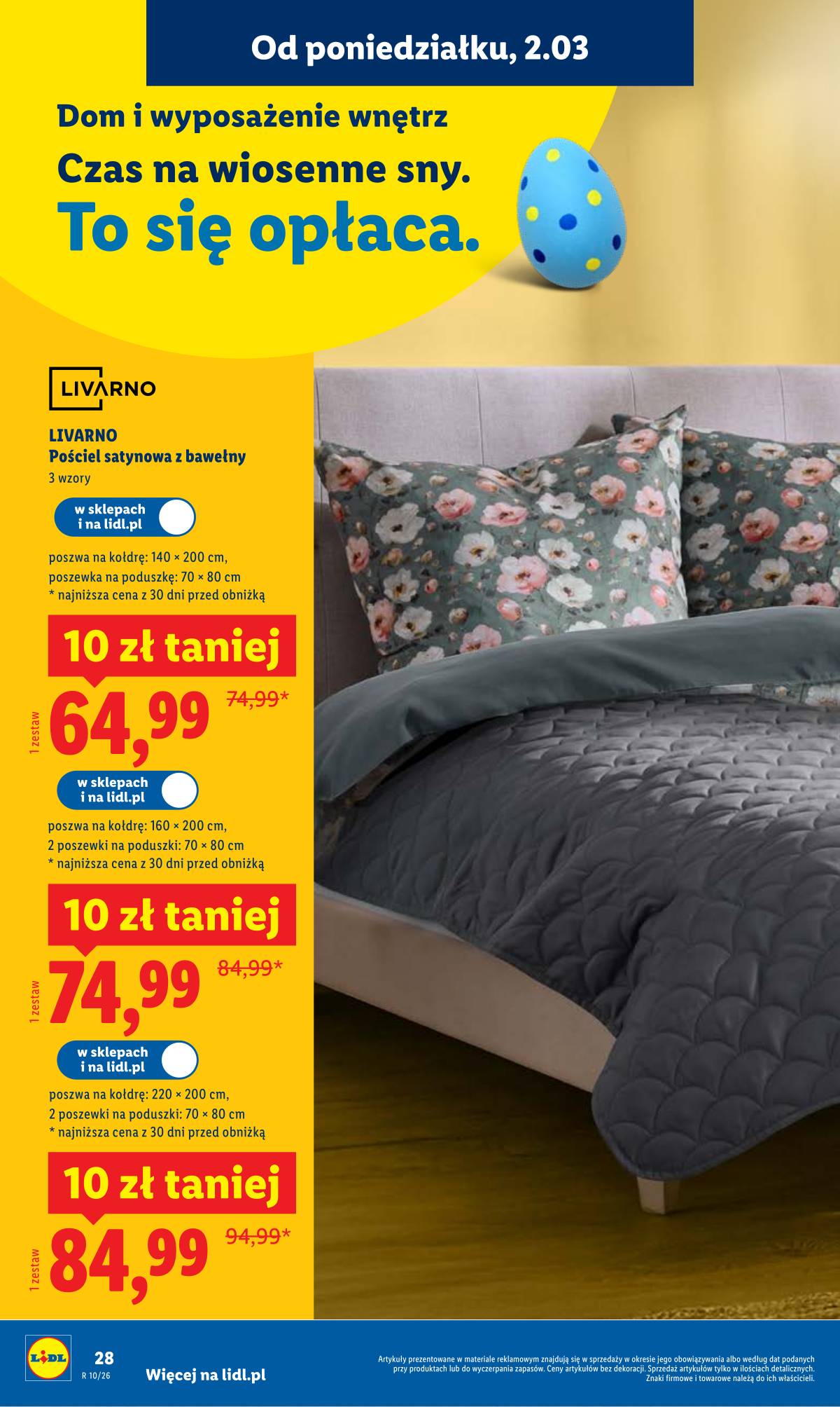 Lidl Lenkija - Oferta ważna od 2.03 do 4.03 28 puslapis