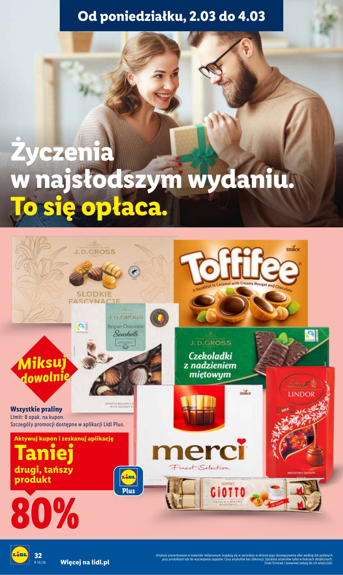 Lidl Lenkija - Oferta ważna od 2.03 do 4.03 32 puslapis