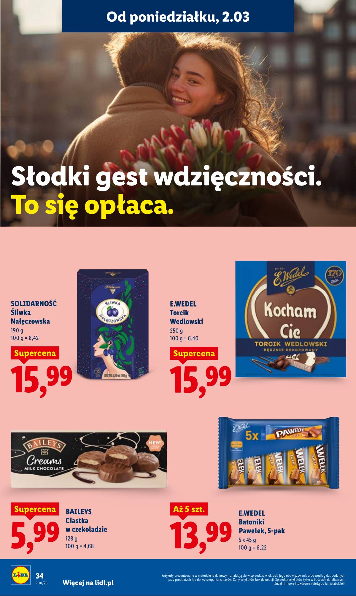 Lidl Lenkija - Oferta ważna od 2.03 do 4.03 34 puslapis