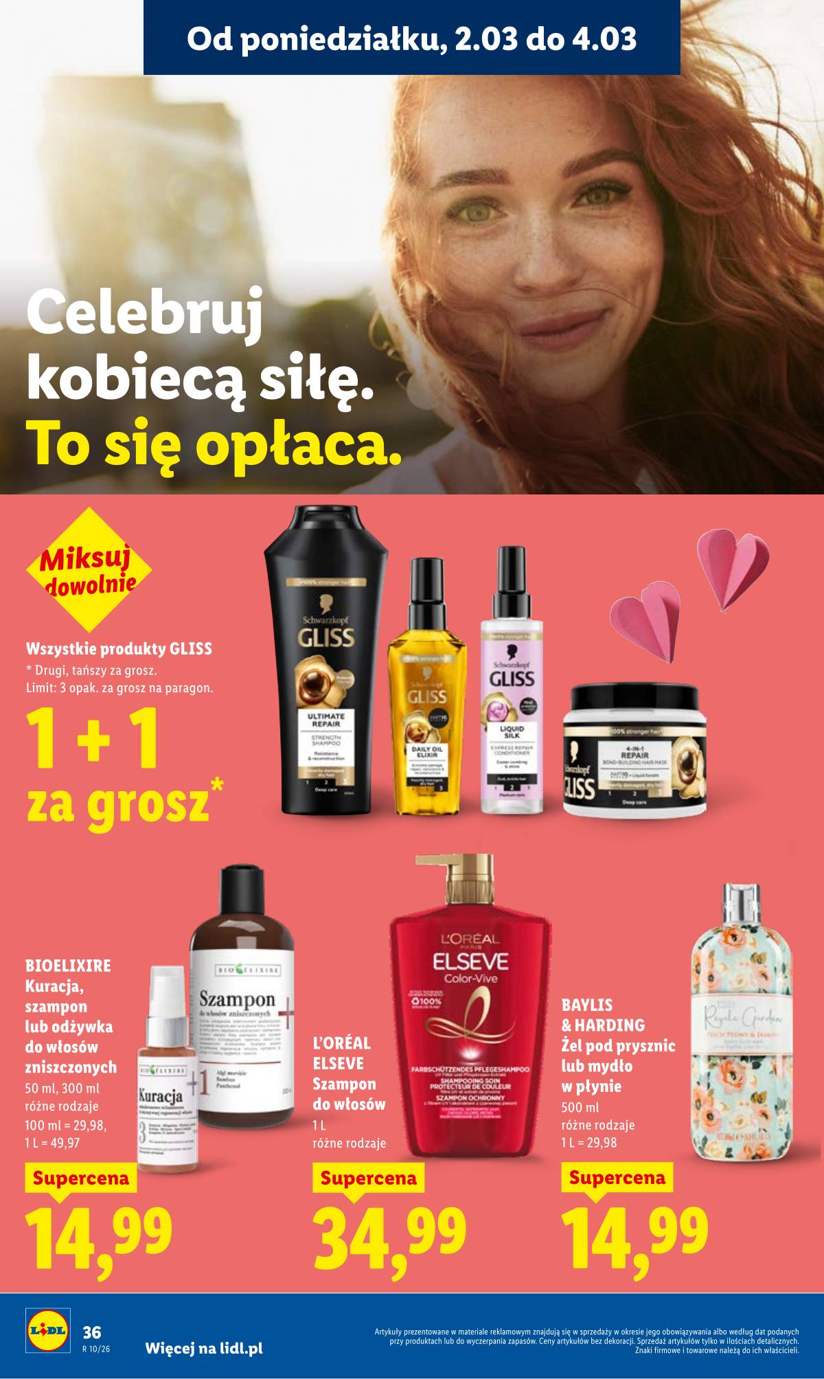 Lidl Lenkija - Oferta ważna od 2.03 do 4.03 36 puslapis