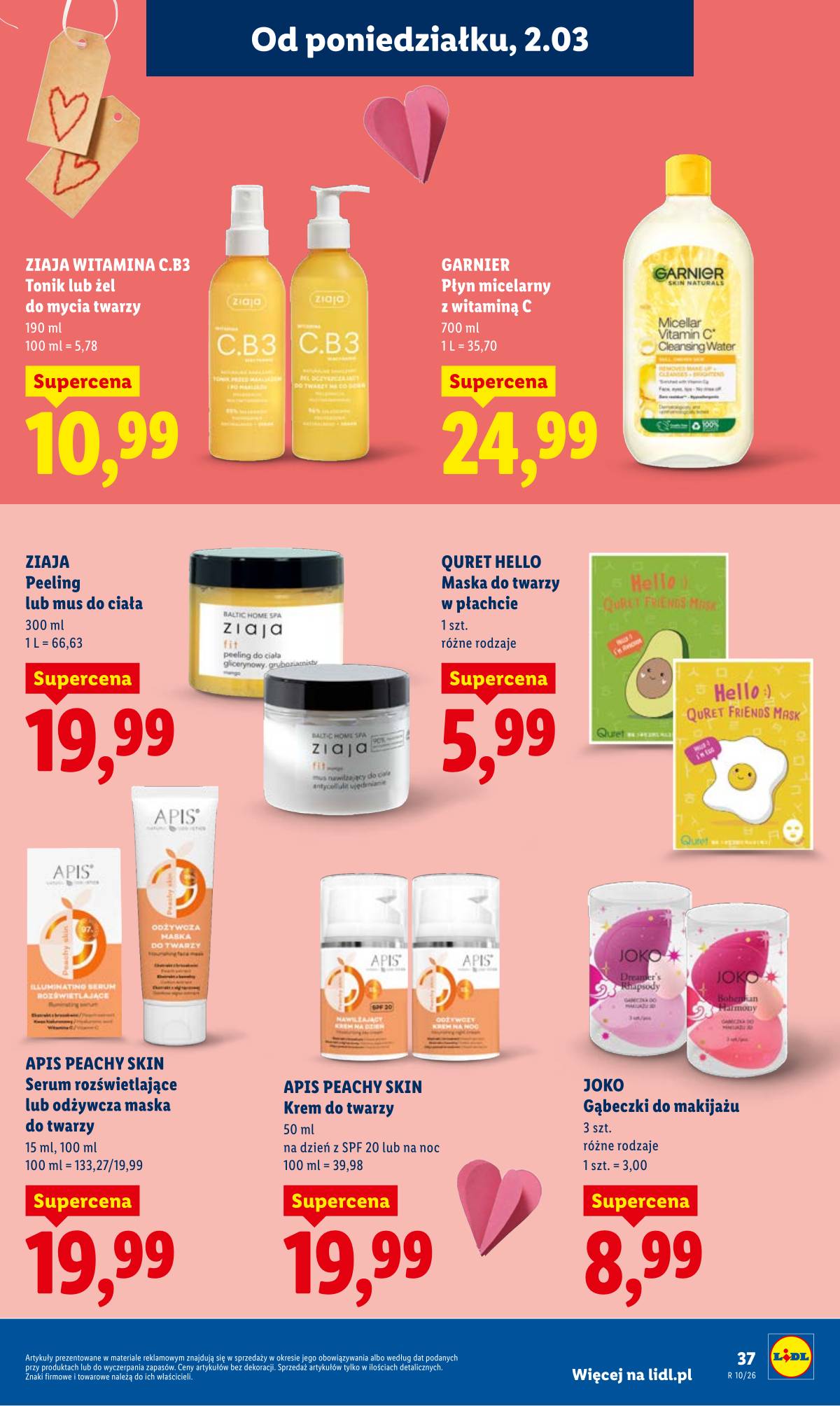 Lidl Lenkija - Oferta ważna od 2.03 do 4.03 37 puslapis