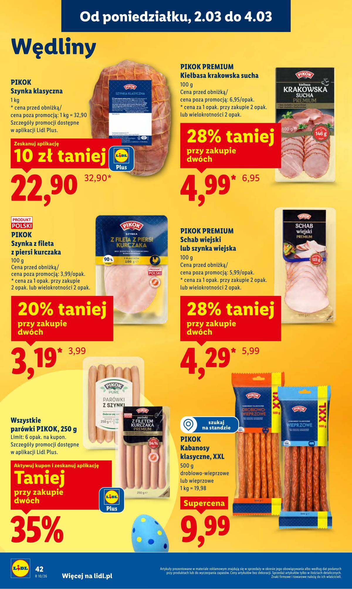 Lidl Lenkija - Oferta ważna od 2.03 do 4.03 42 puslapis